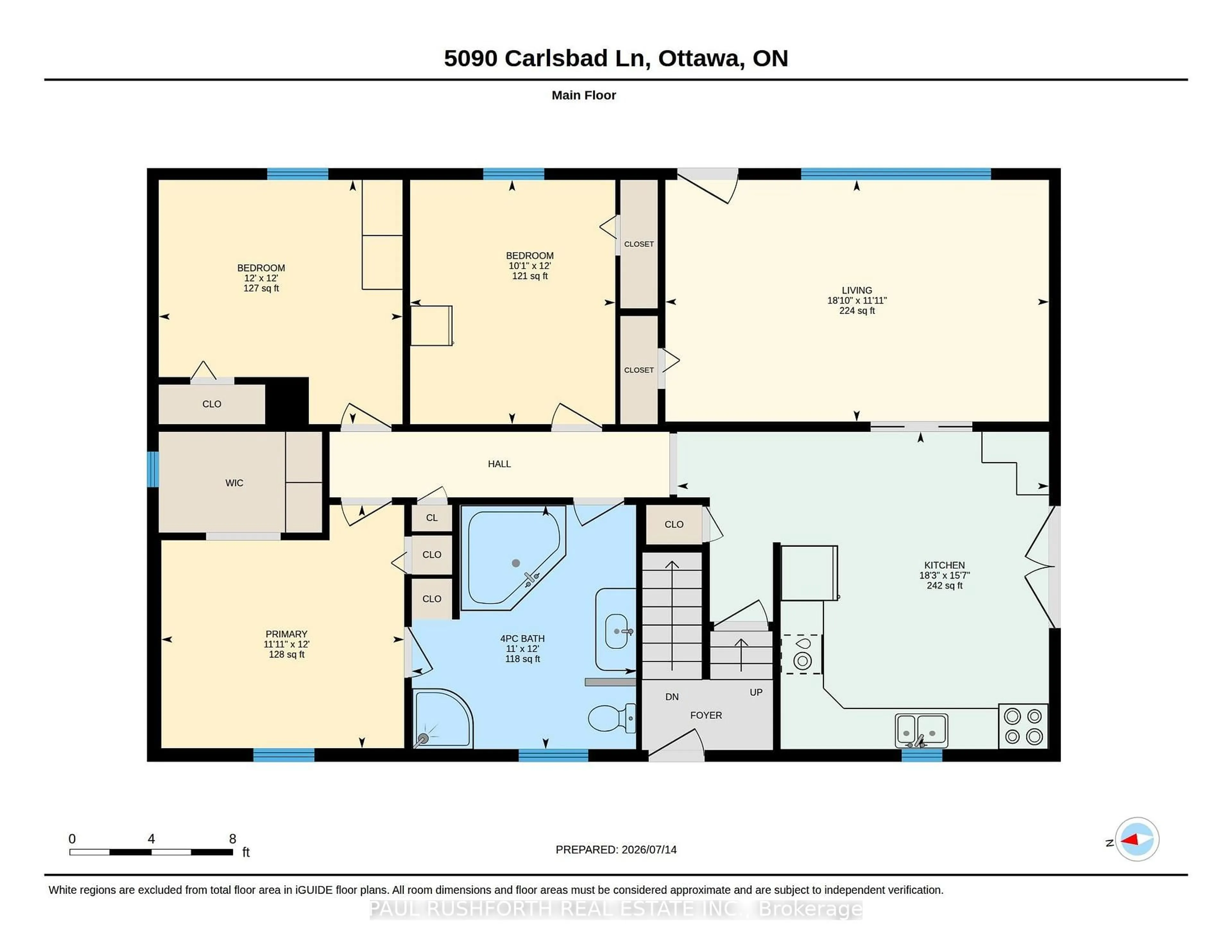 Floor plan for 5090 Carlsbad Lane, Vars Ontario K0A 3H0