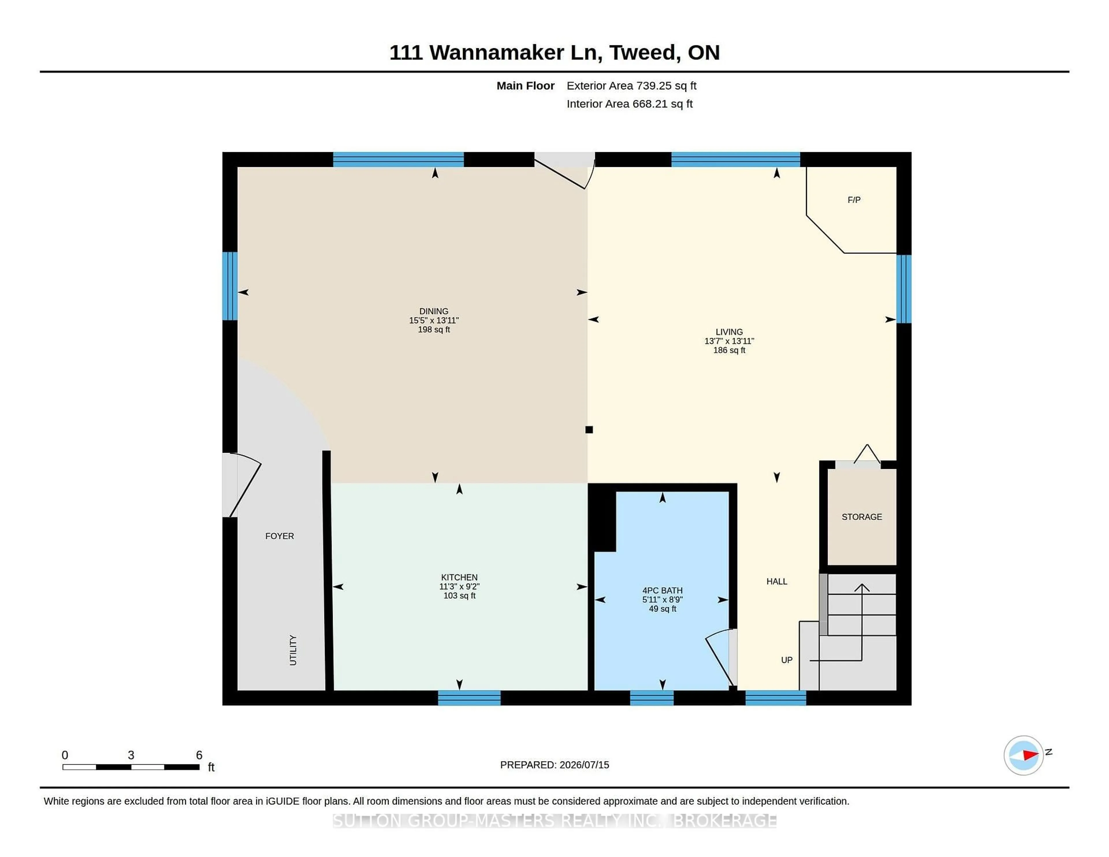 Floor plan for 111 Wannamaker Lane, Tweed Ontario K0K 3J0
