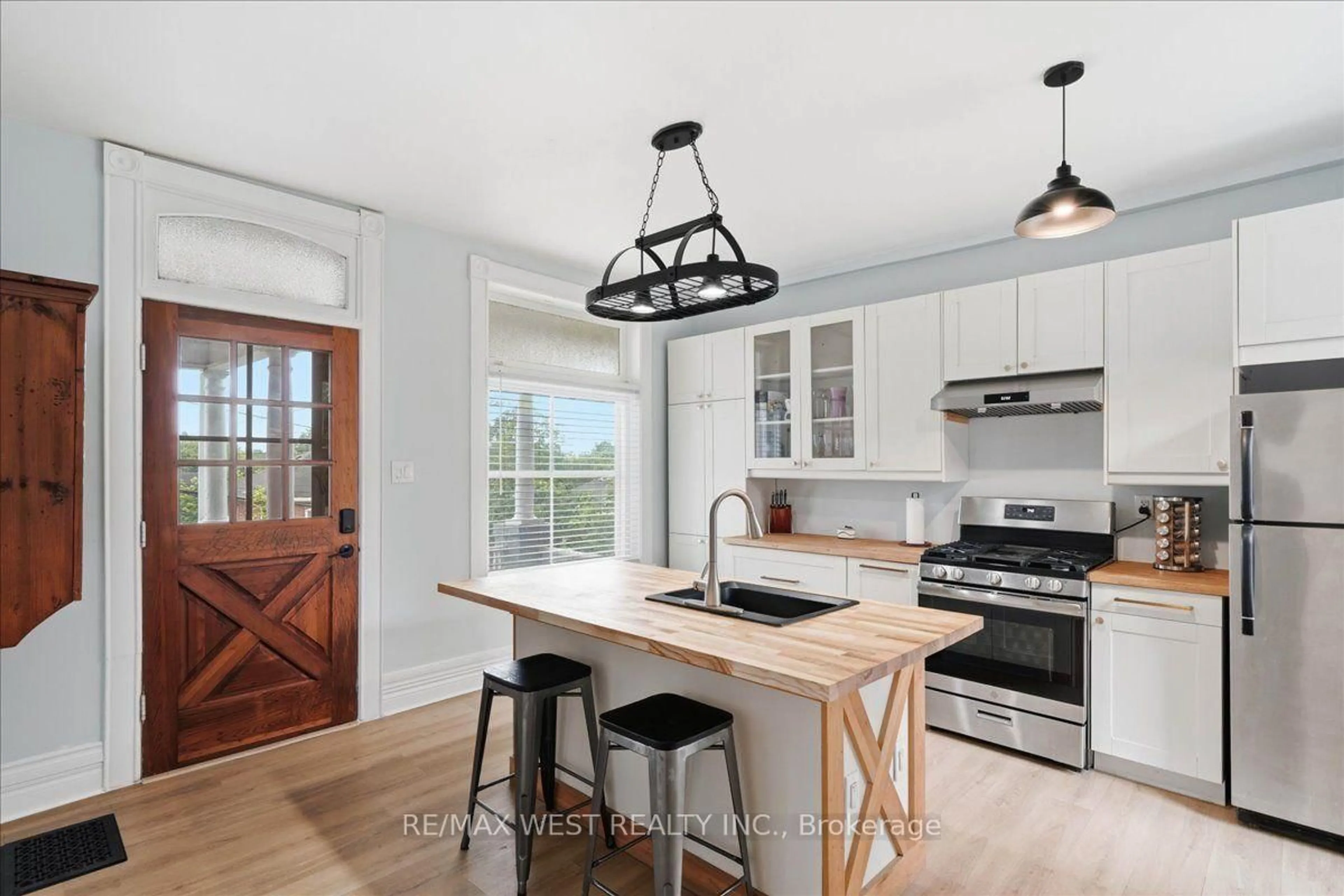Open concept kitchen, unknown for 45 Catharine St, Belleville Ontario K8P 1L6