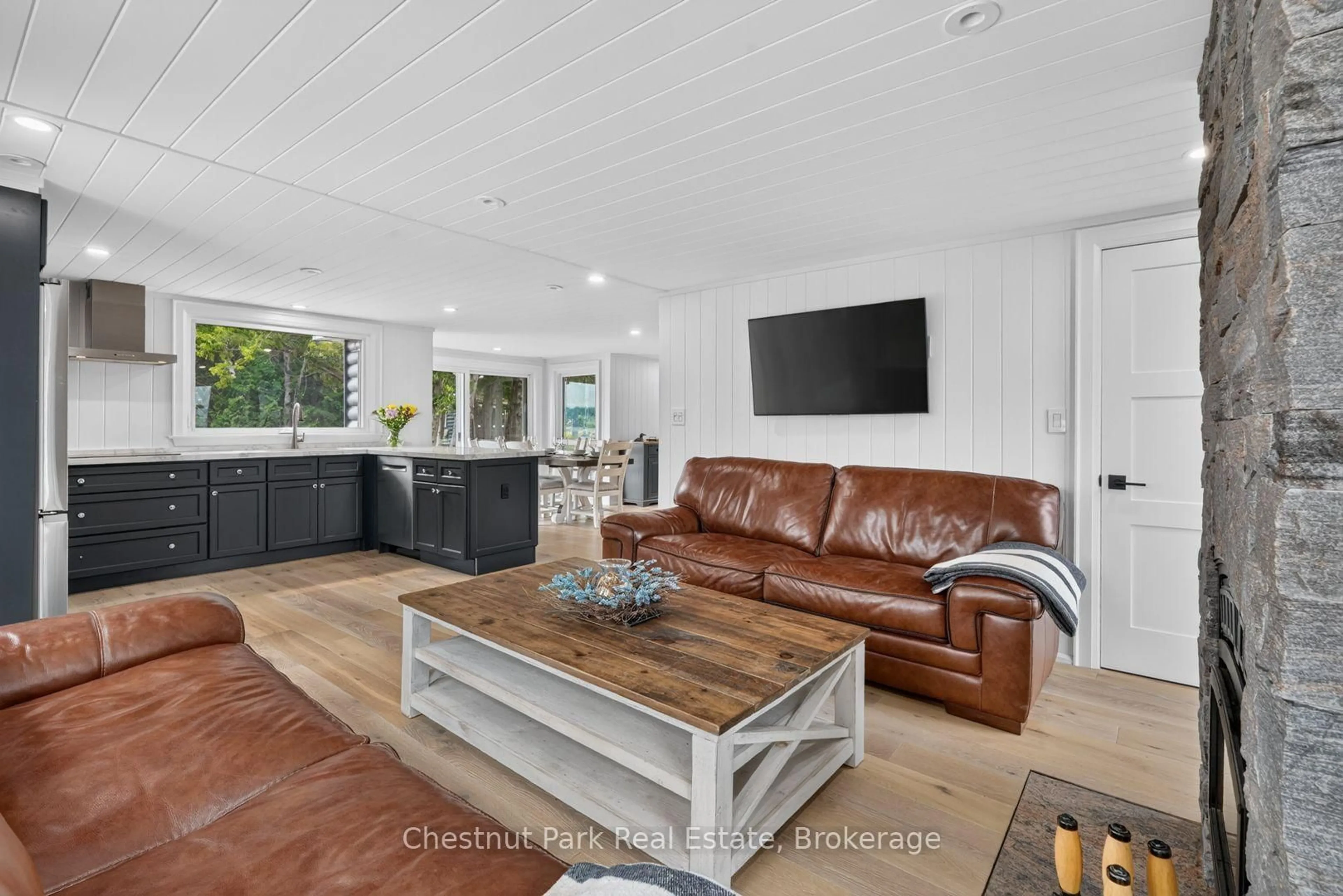 Living room with furniture, unknown for 357 Whip Poor Will Rd, French River Ontario P0M 1A0