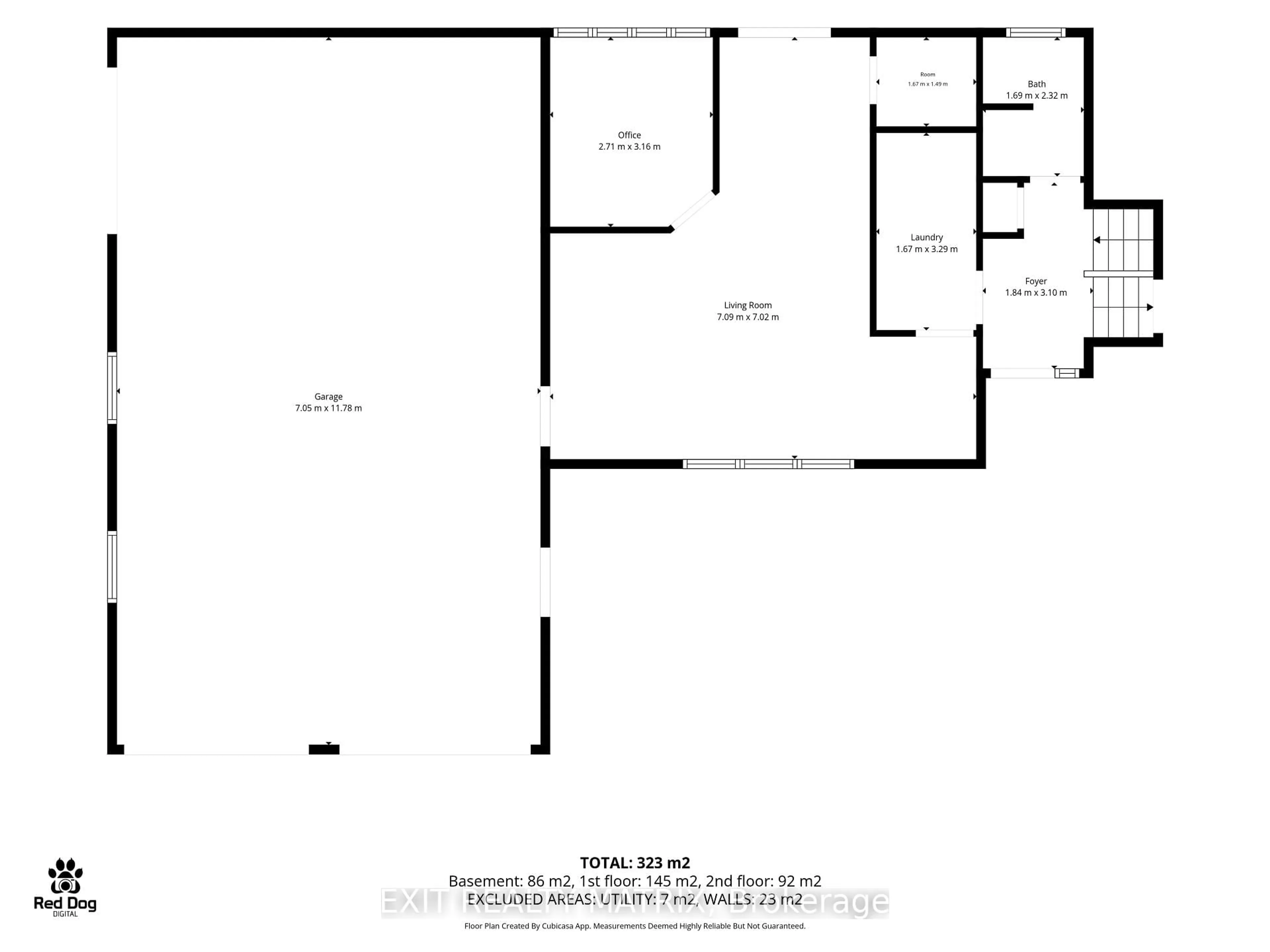 Floor plan for 8399 Rowan Dr, Metcalfe Ontario K0A 2P0