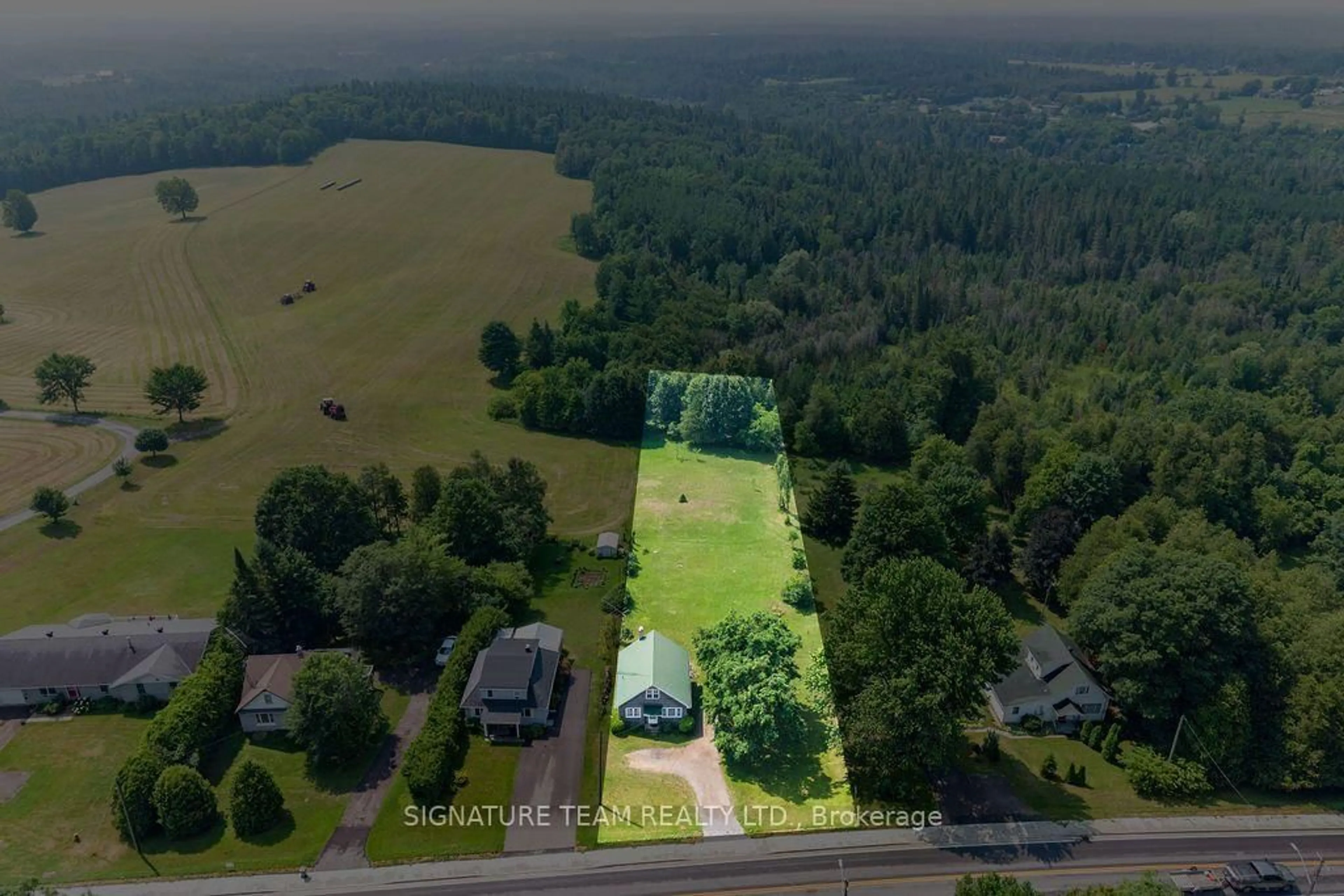 A pic from outside/outdoor area/front of a property/back of a property/a pic from drone, unknown for 227 Bonnechere St, Eganville Ontario K0J 1T0