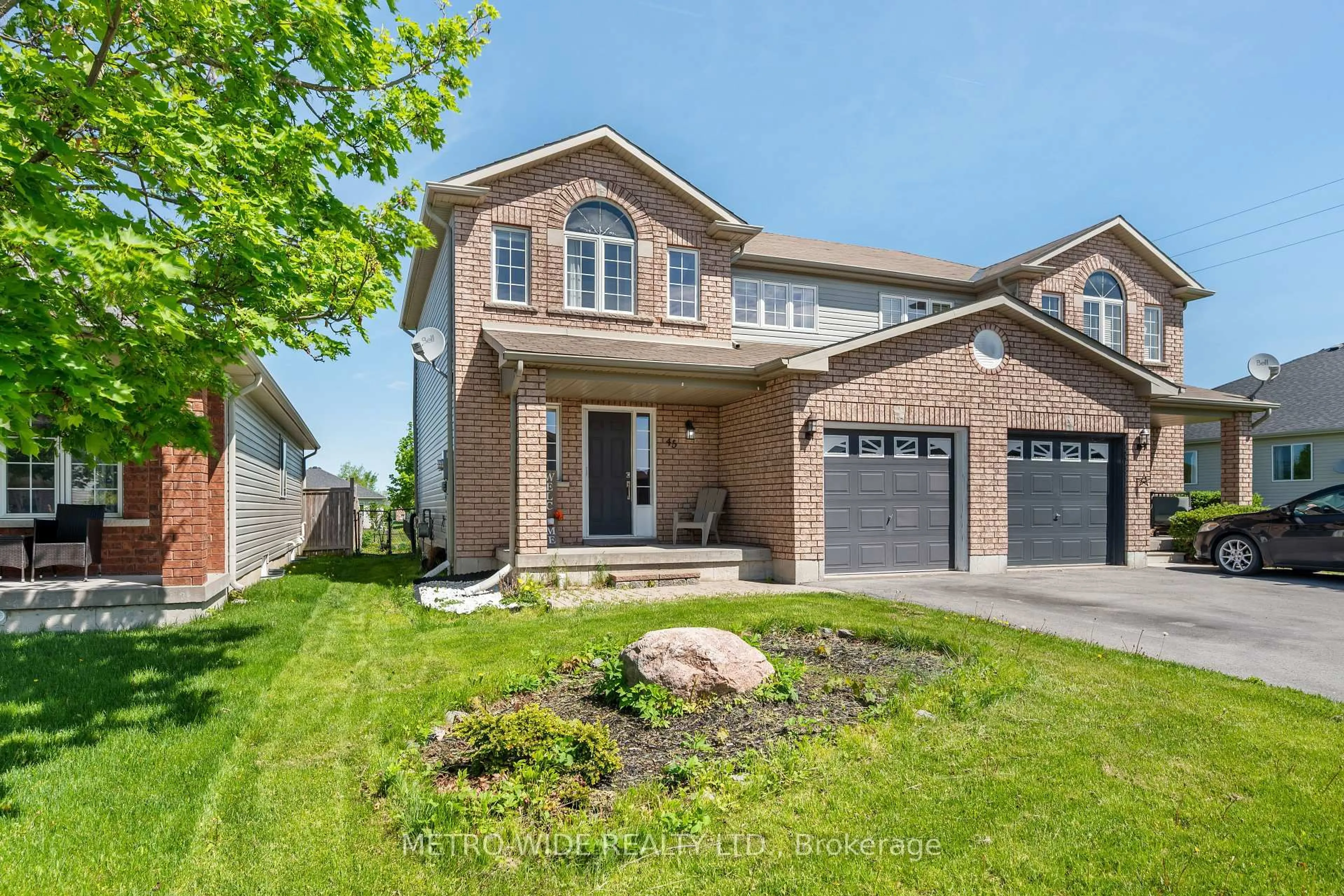 Home with brick exterior material, street for 45 BEVERLY St, Greater Napanee Ontario K7R 3P9