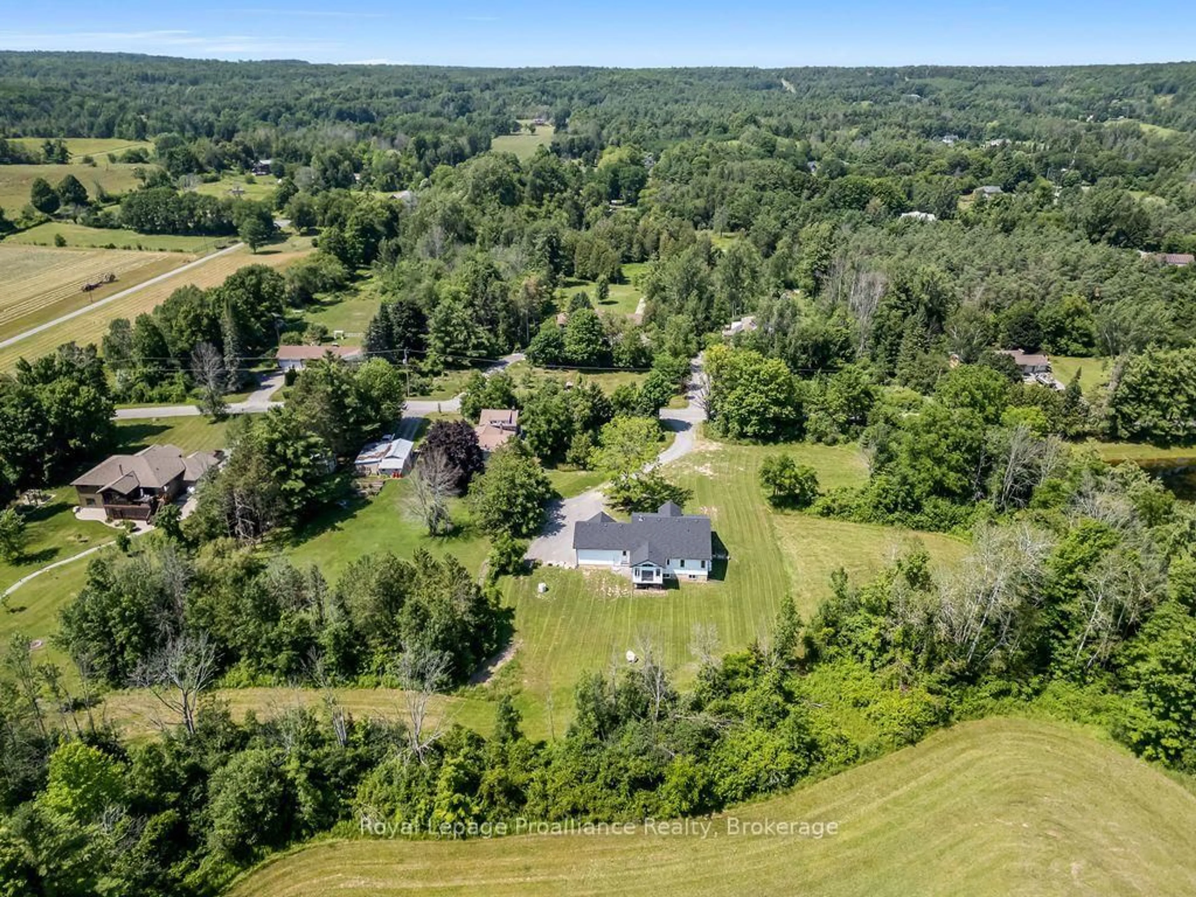 A pic from outside/outdoor area/front of a property/back of a property/a pic from drone, unknown for 556 Marsh Hill Rd, Stirling Ontario K0K 3E0