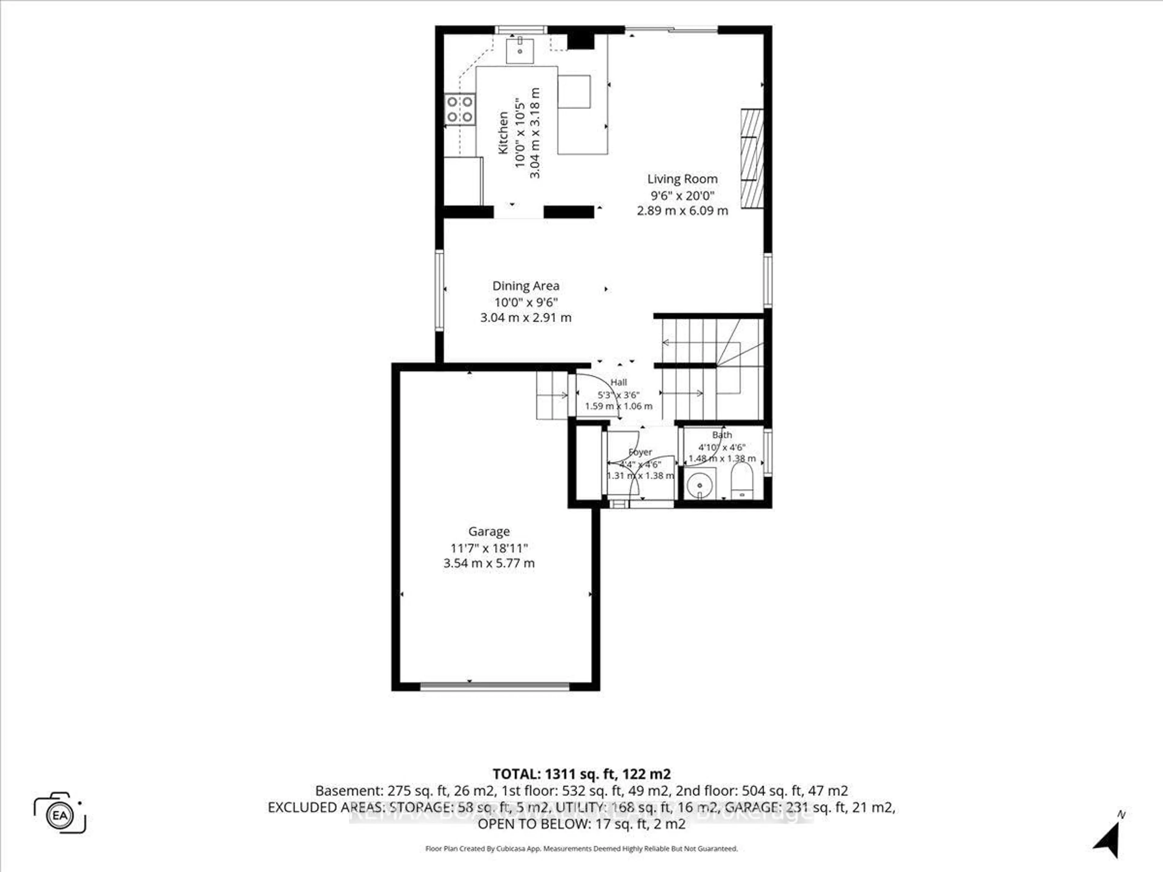 Floor plan for 43 Peacock Cres, Ottawa Ontario K2J 3P8