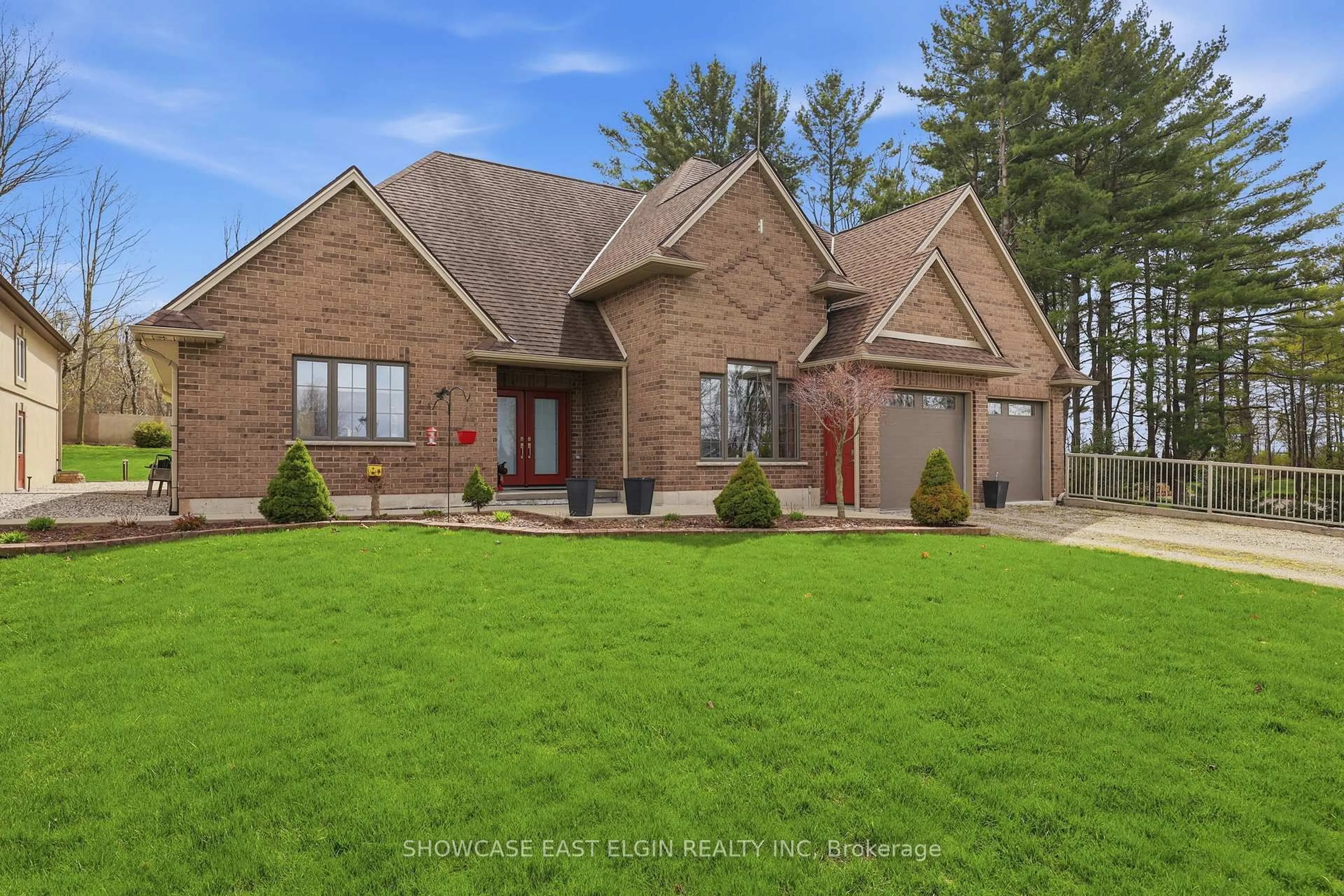 Home with brick exterior material, street for 88628 Hilltop Lane, Malahide Ontario N5H 0B1