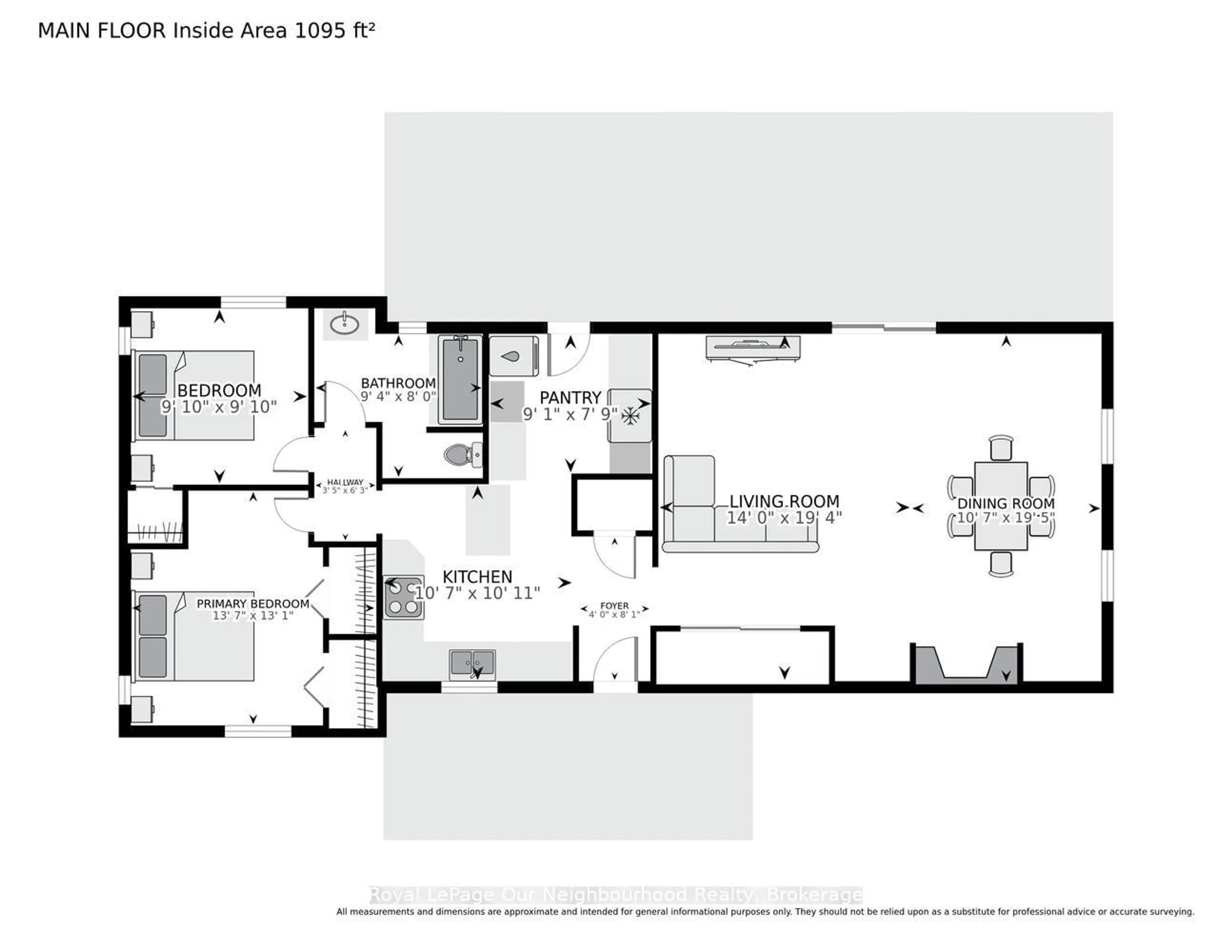Floor plan for 52 Elizabeth St, Trent Hills Ontario K0L 1Y0