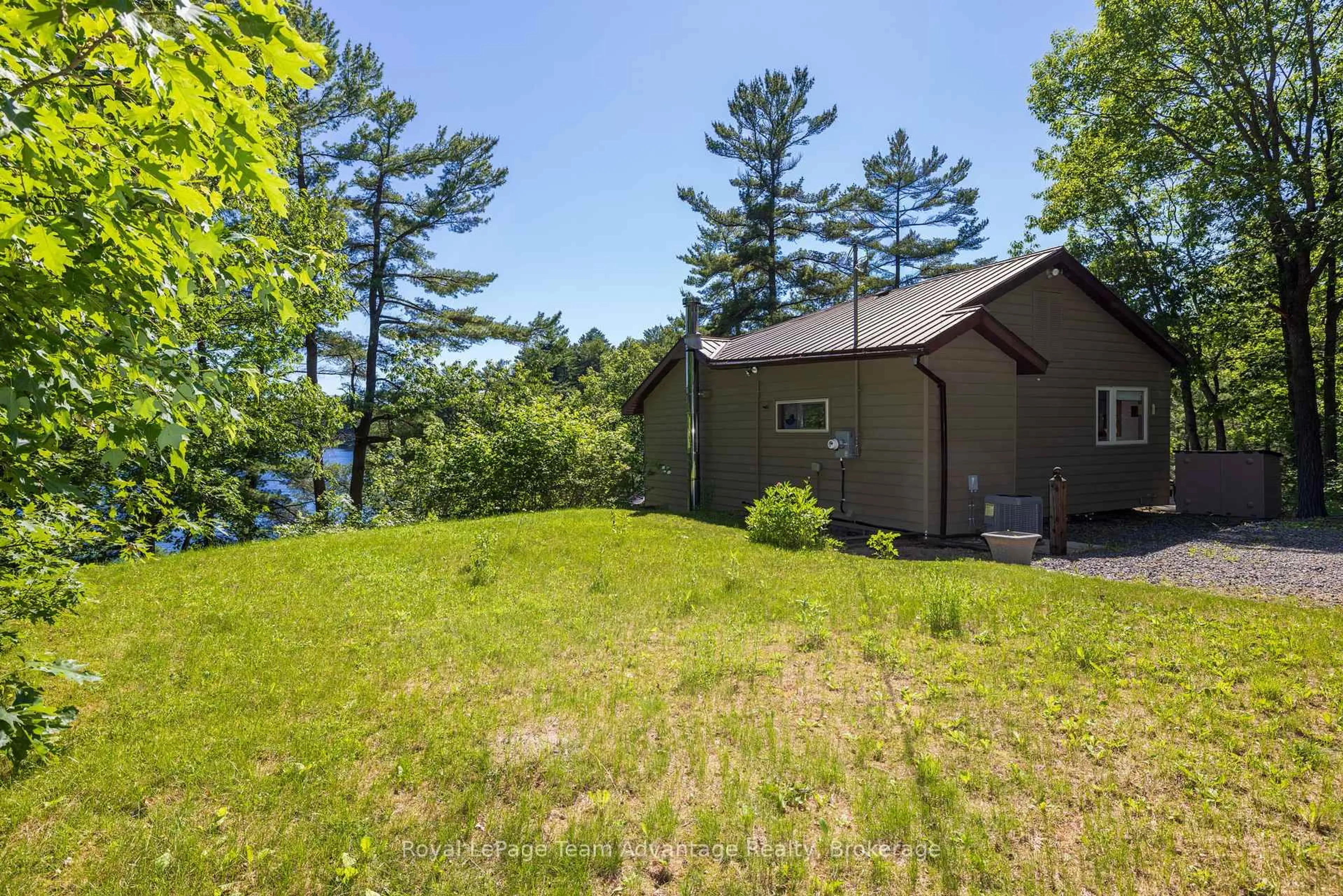 Patio, water/lake/river/ocean view for 39 Wood Duck Tr, The Archipelago Ontario P0G 1K0