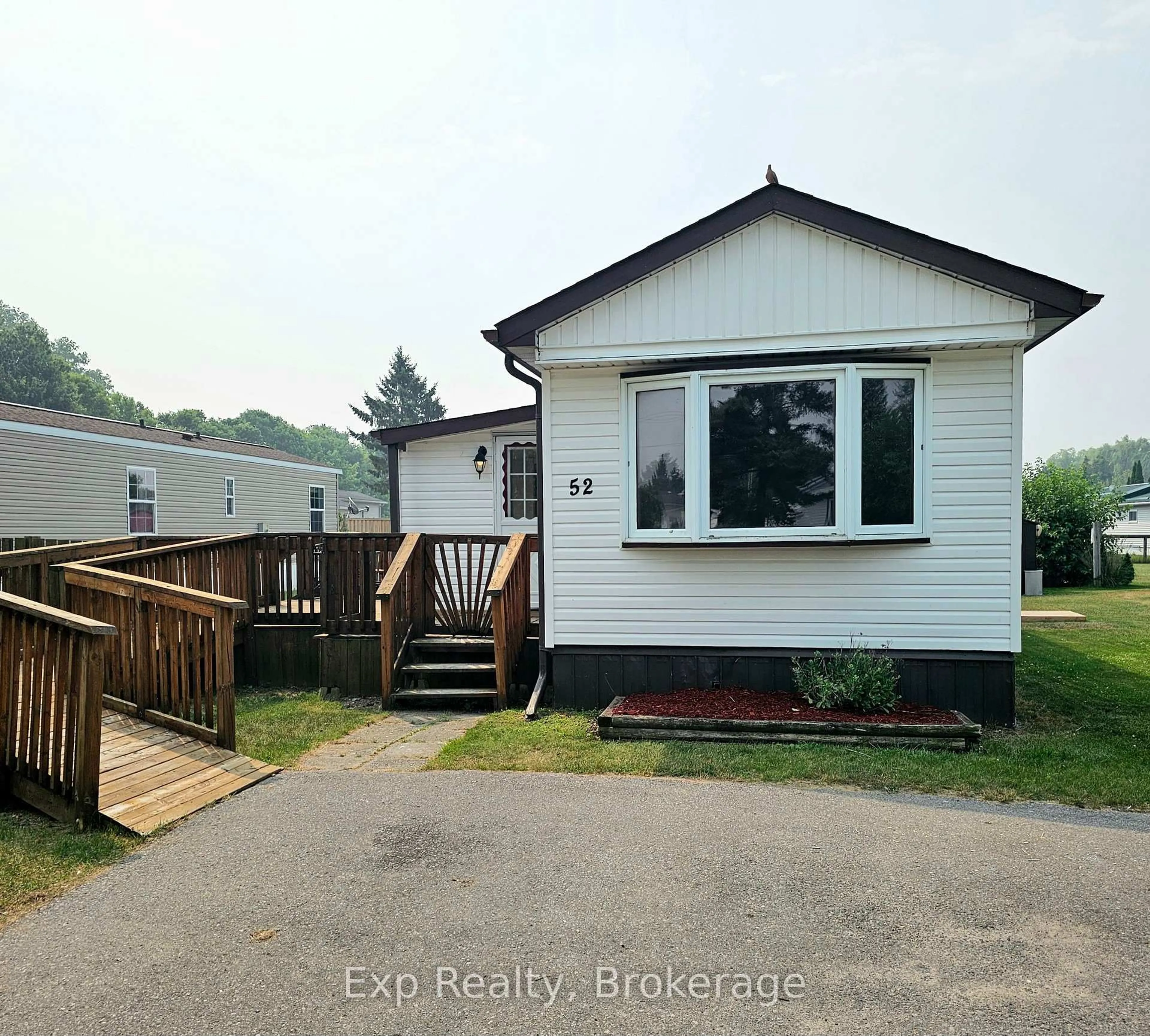 Home with vinyl exterior material, water/lake/river/ocean view for 529-52 HWY2 Estates, Quinte West Ontario K8P 5V5