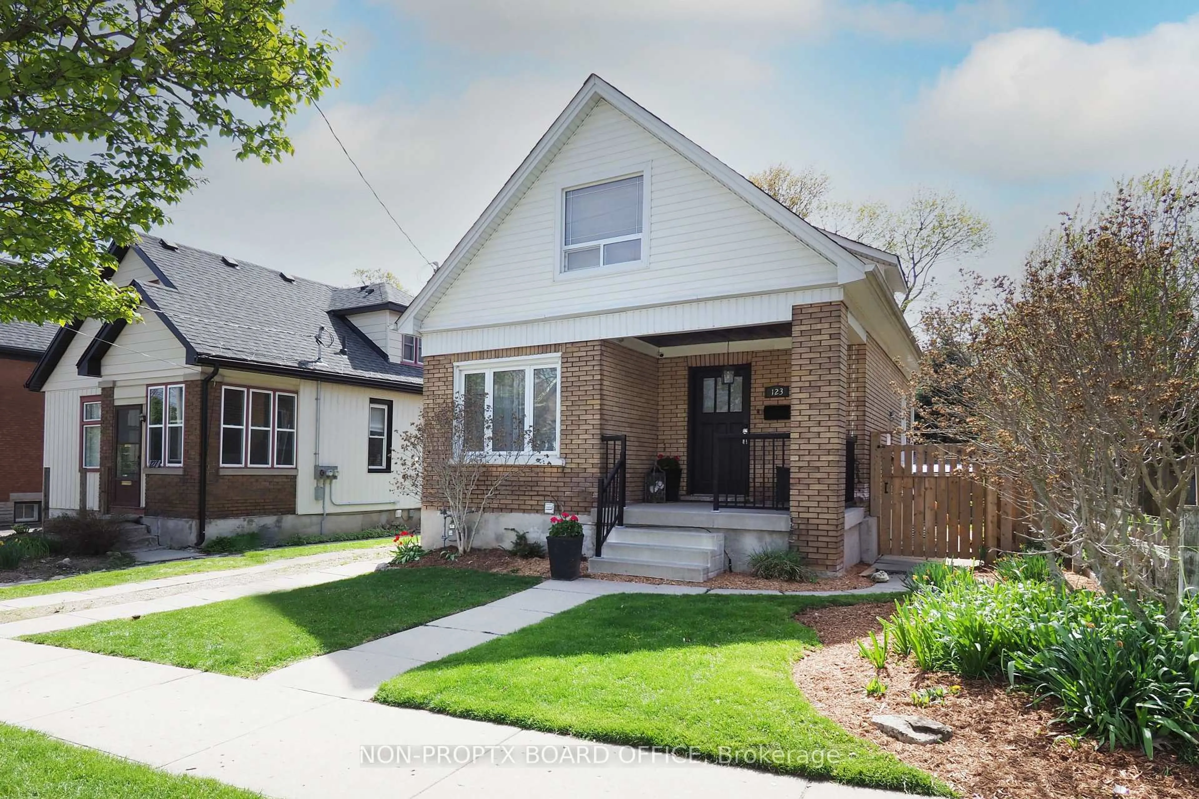Home with brick exterior material, street for 123 Samuel St, Kitchener Ontario N2H 1P9
