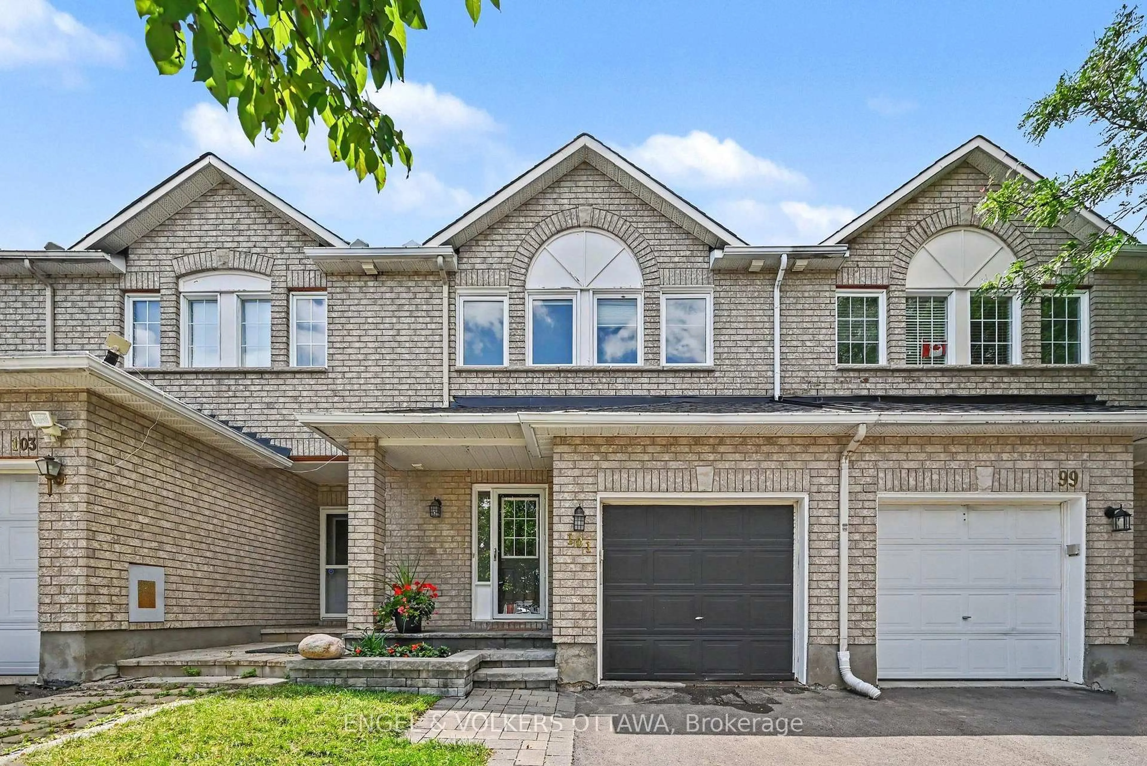 Home with brick exterior material, street for 101 Margrave Ave, Ottawa Ontario K1T 3Y1