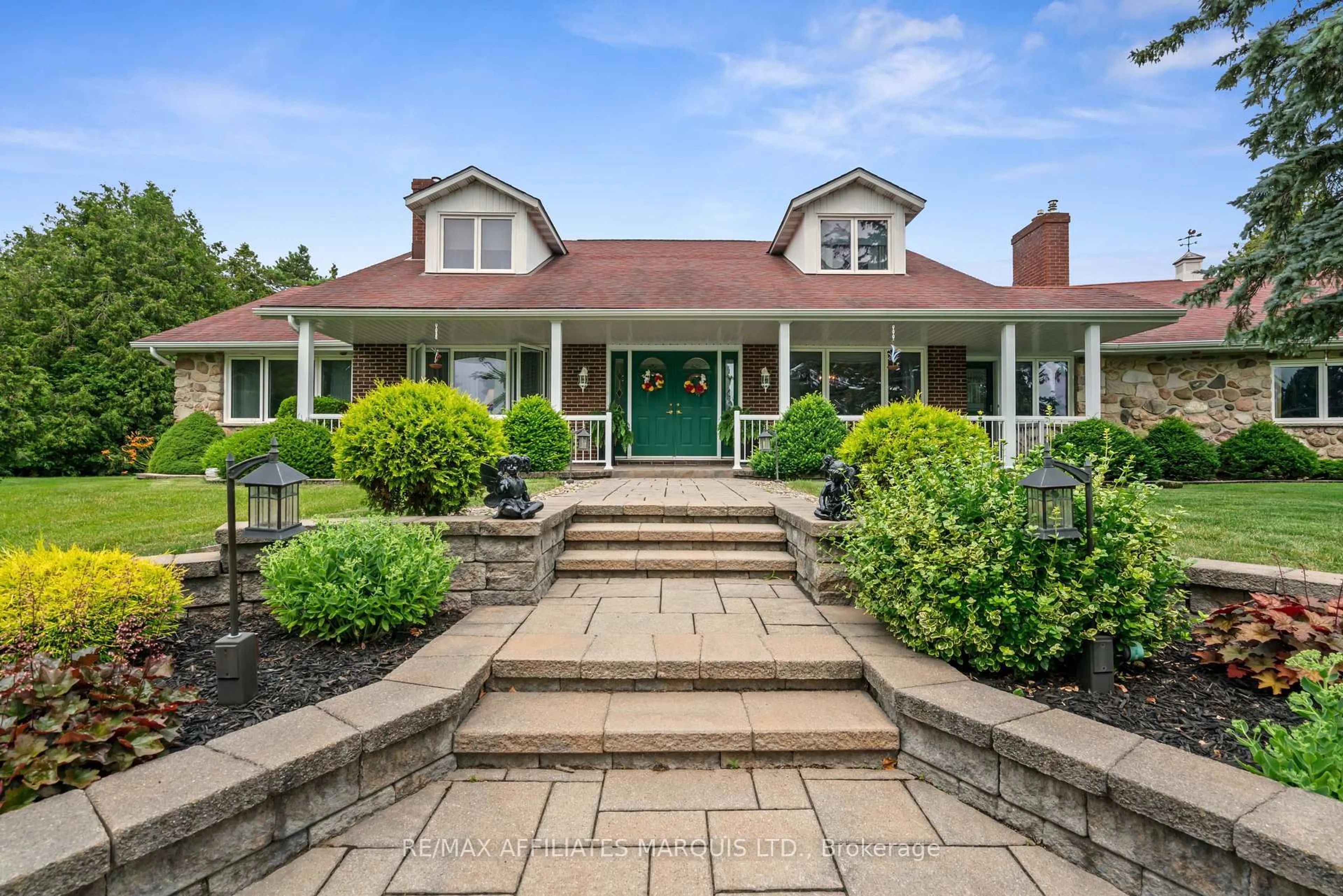 Home with brick exterior material, street for 20233 Kenyon Concession 4 Rd, North Glengarry Ontario K0C 1A0