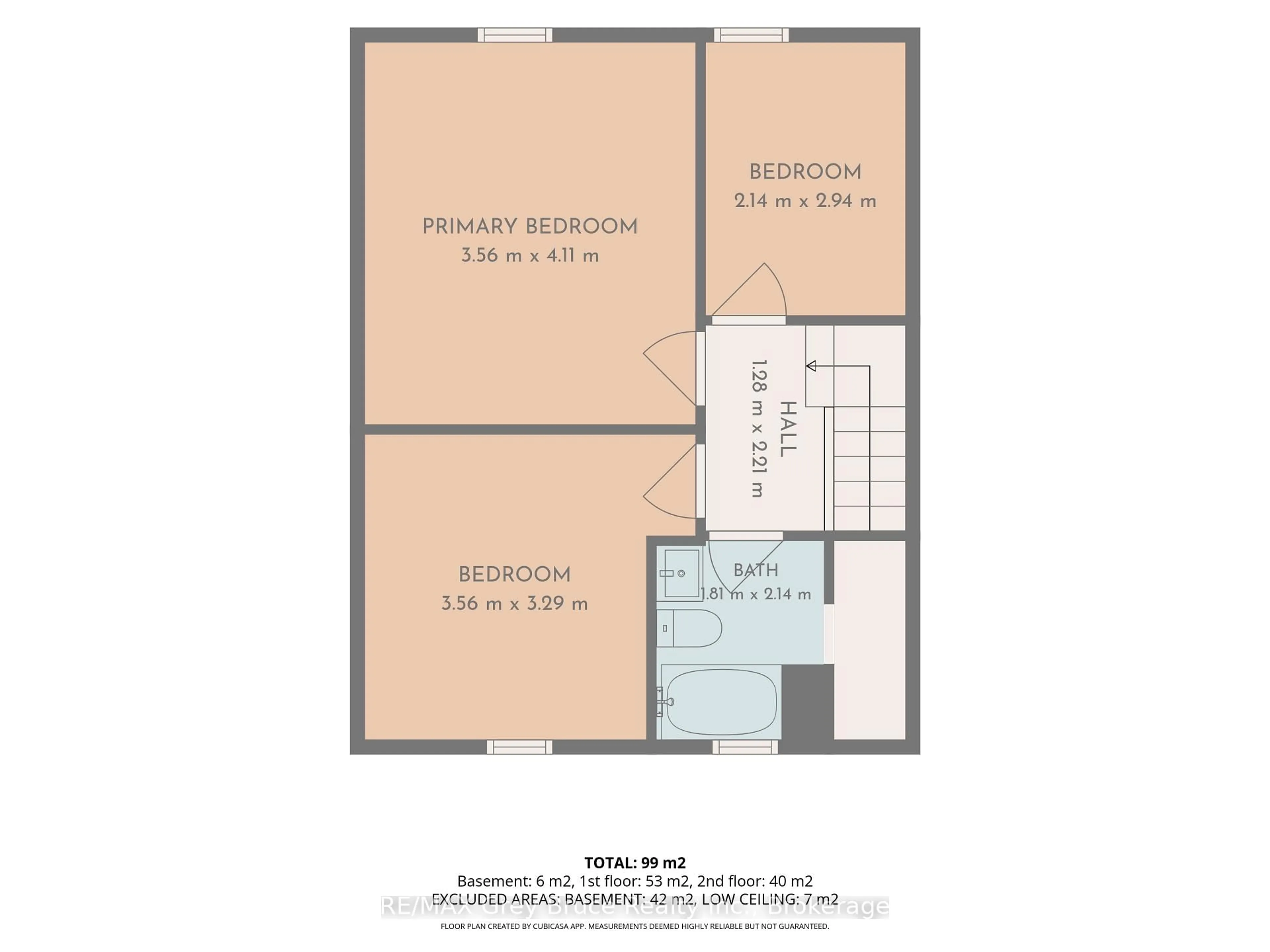 Floor plan for 1693 8th Ave, Owen Sound Ontario N4K 3B8