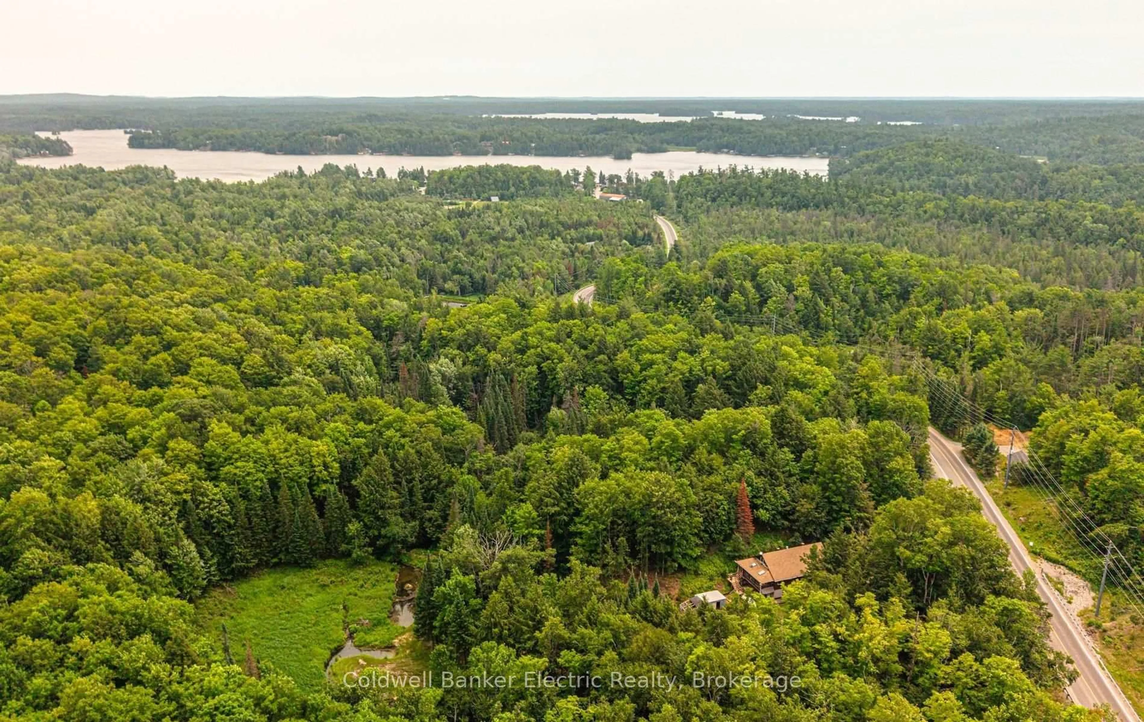 A pic from outside/outdoor area/front of a property/back of a property/a pic from drone, water/lake/river/ocean view for 843 Jack Lake Rd, Havelock-Belmont-Methuen Ontario K0L 1A0