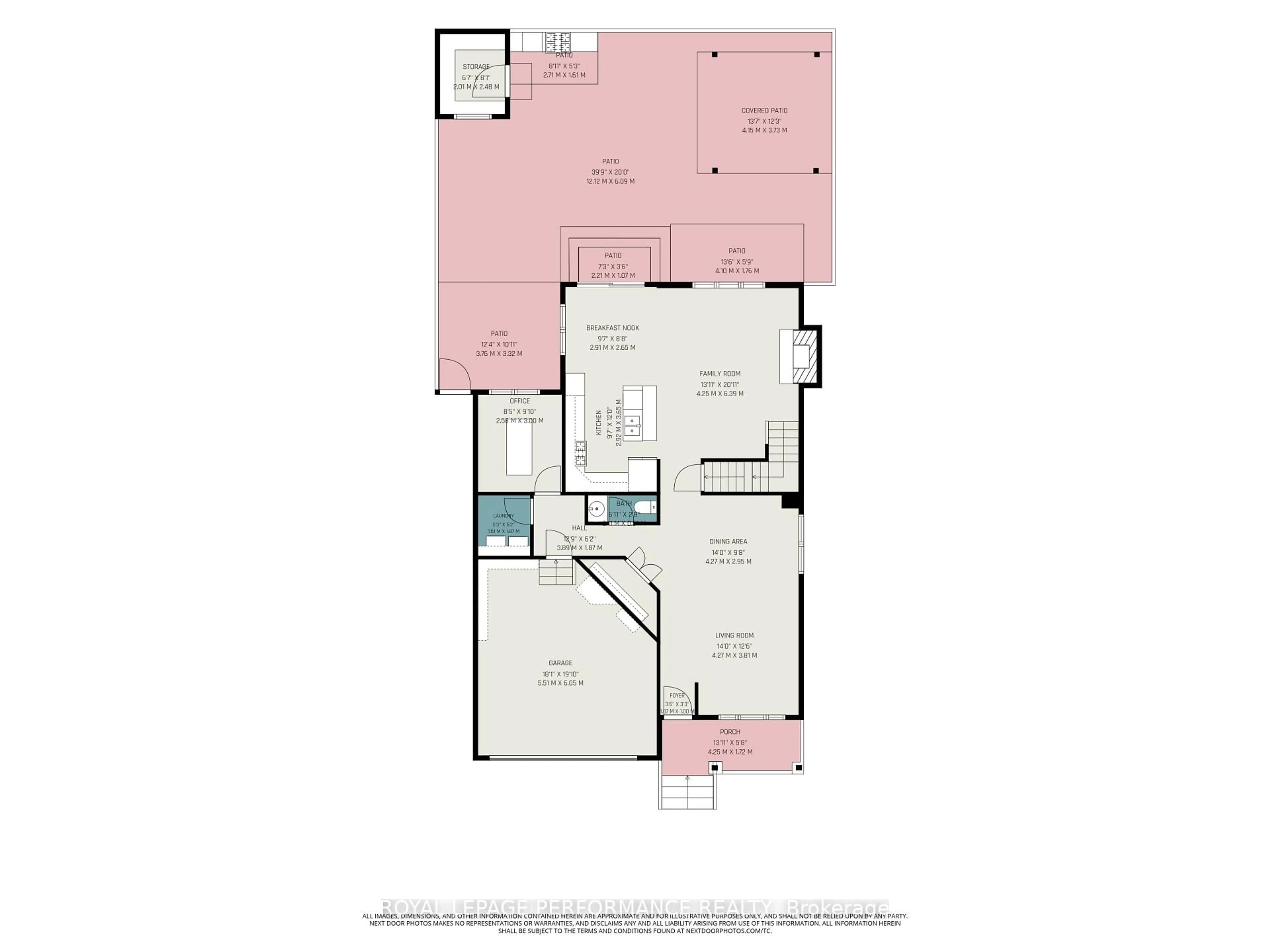 Floor plan for 119 Felicity Cres, Orleans Ontario K1W 0C3