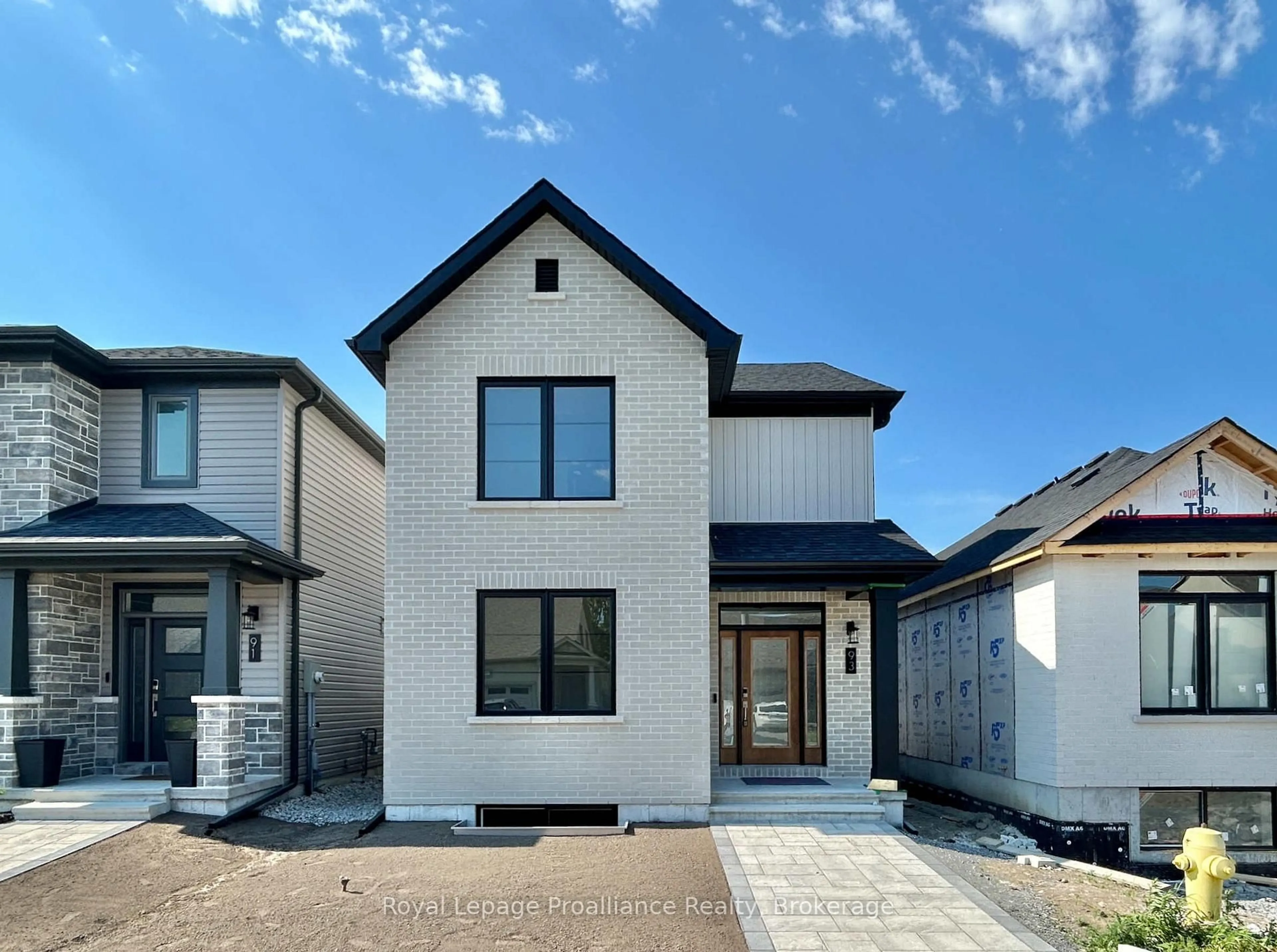 Home with brick exterior material, street for 93 Athabaska Dr, Belleville Ontario K8N 0T1