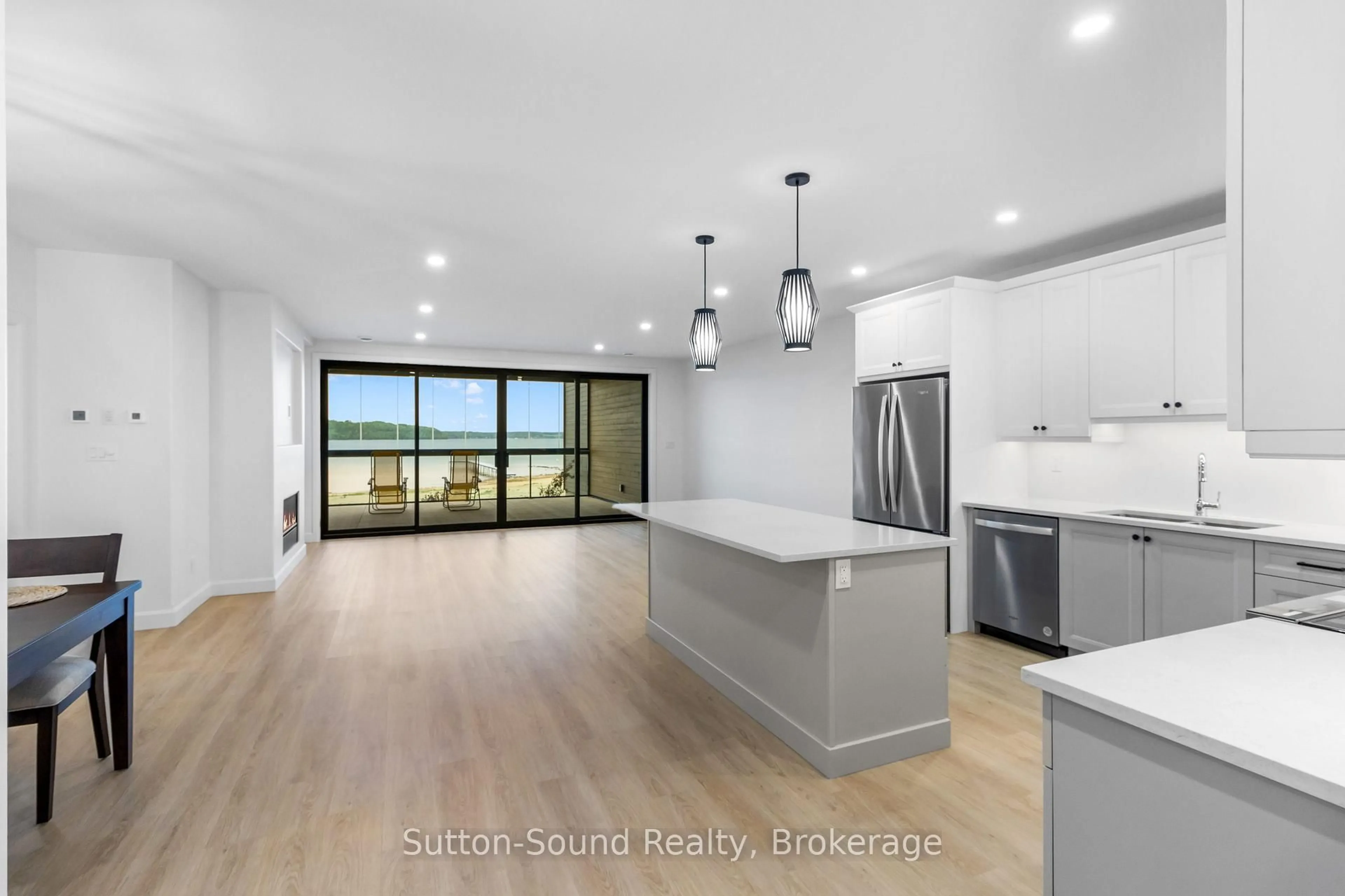 Open concept kitchen, unknown for 535 #101 Isaac St, South Bruce Peninsula Ontario N0H 2T0