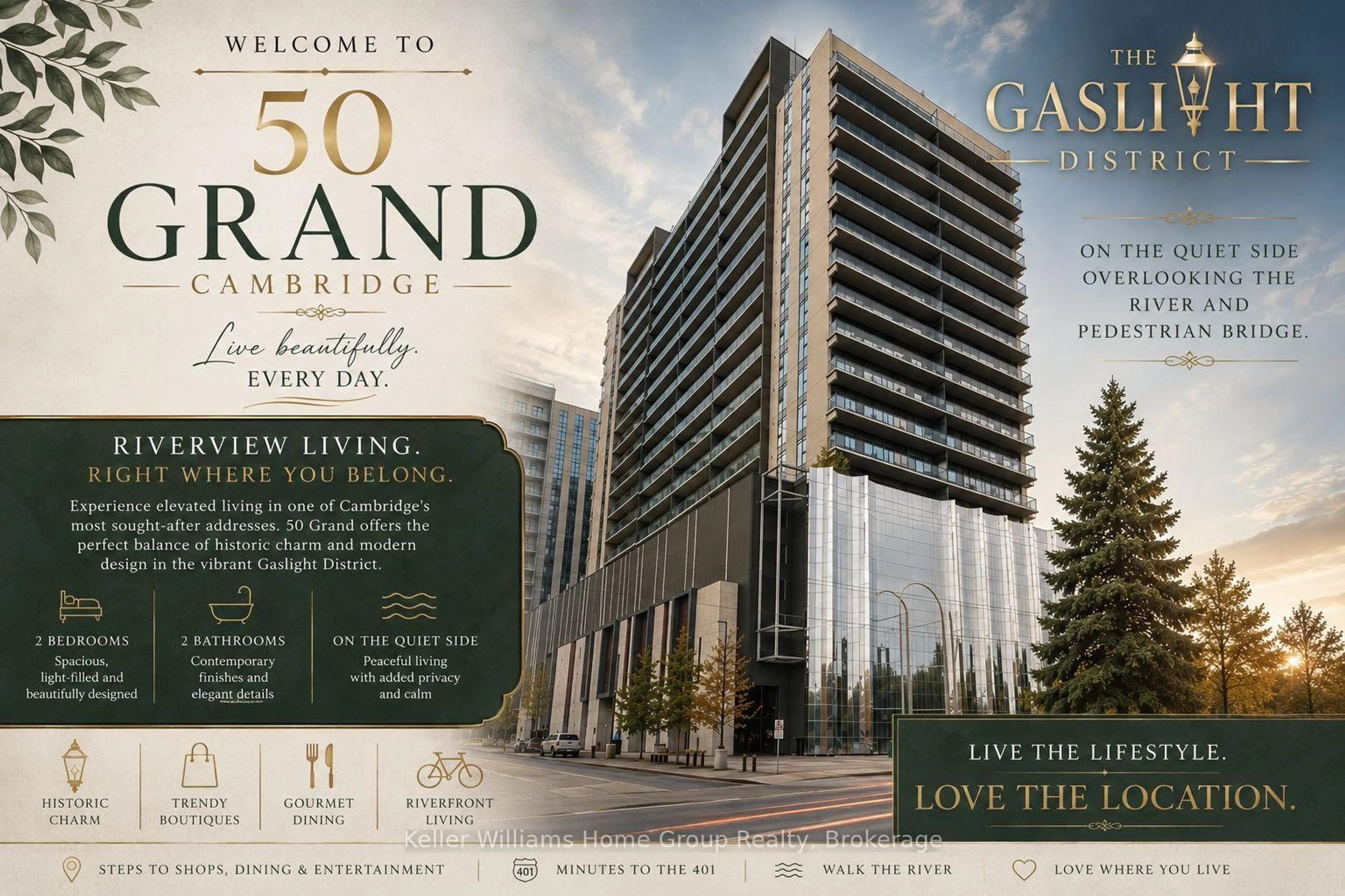 Lobby for 50 Grand Ave #713, Cambridge Ontario N1S 0C2