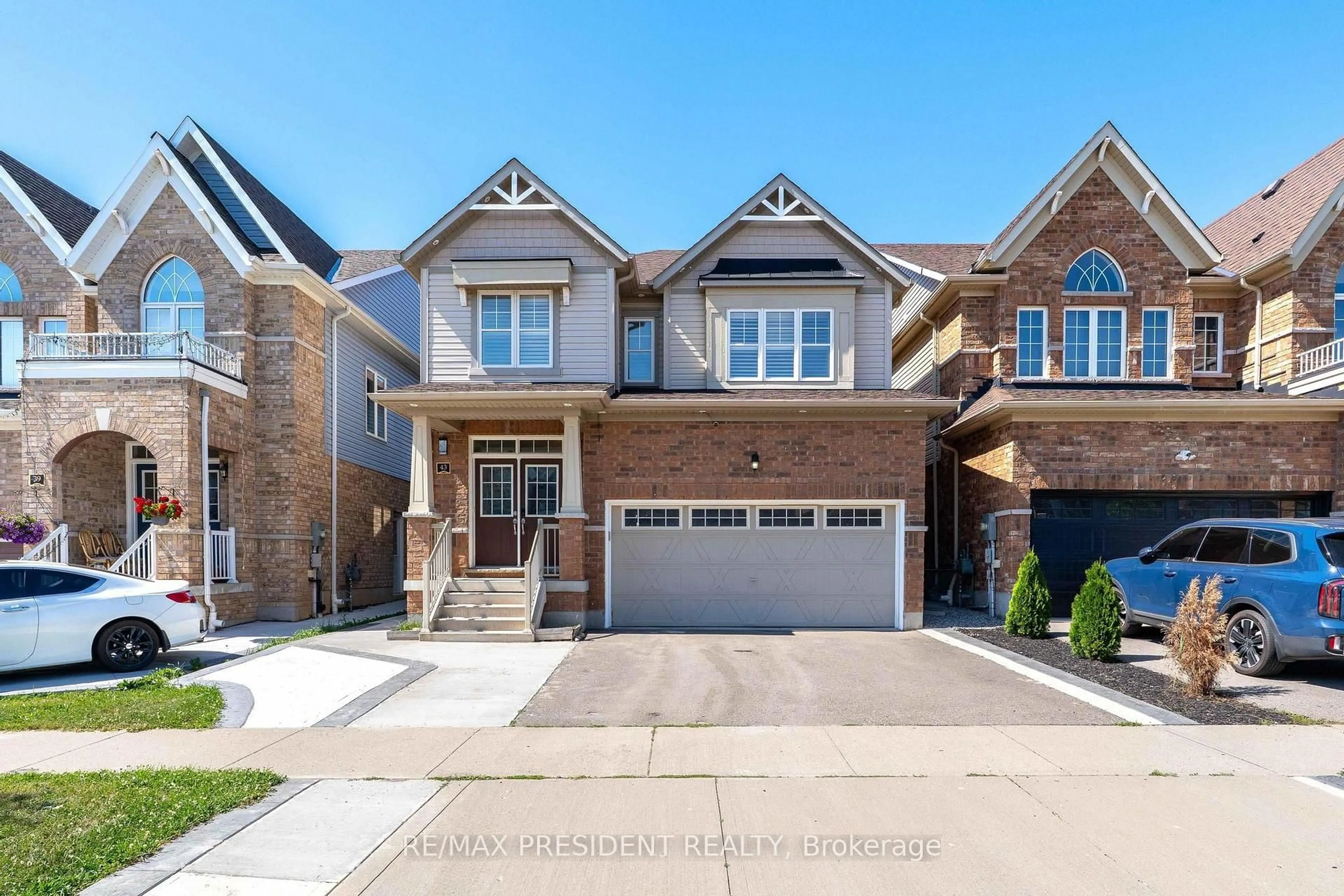 Home with brick exterior material, street for 43 Mullholland Ave, Cambridge Ontario N3H 0C3