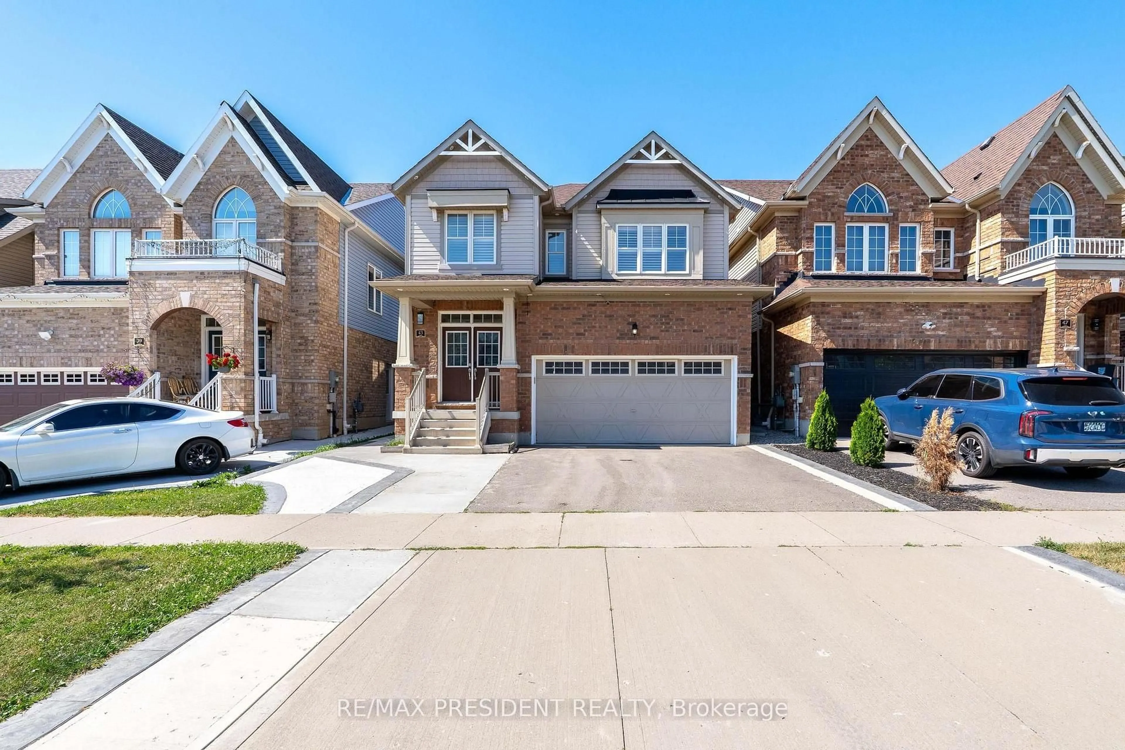 Home with brick exterior material, street for 43 Mullholland Ave, Cambridge Ontario N3H 0C3