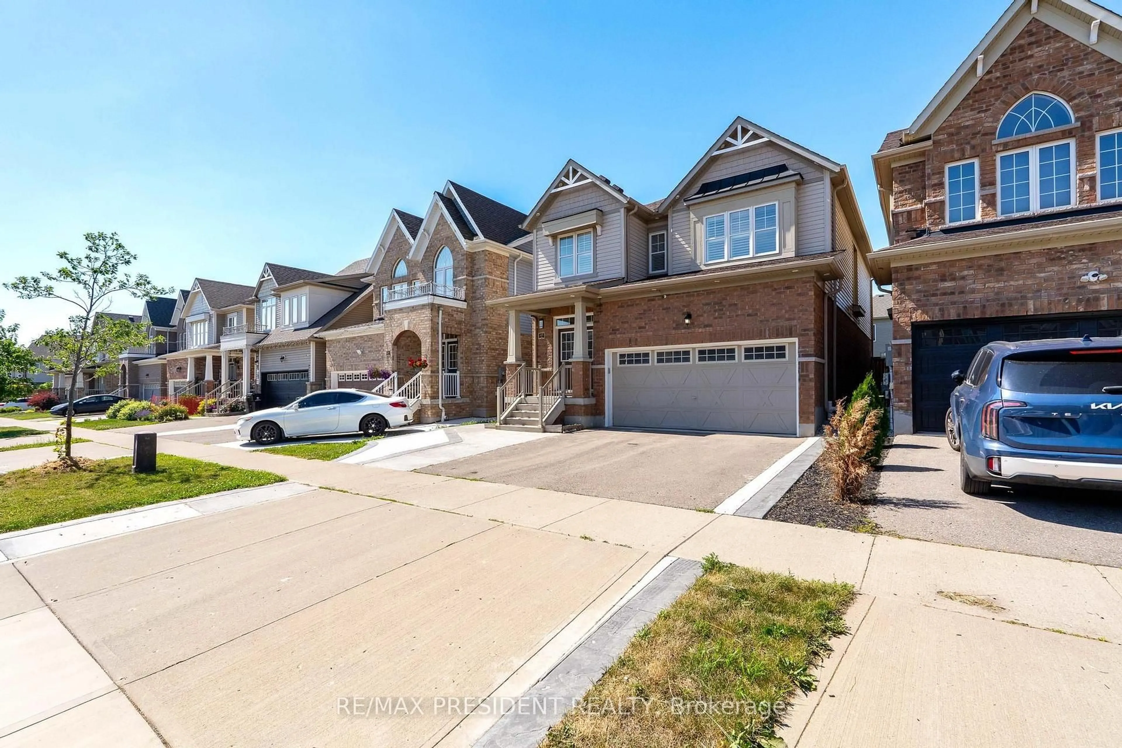 Home with brick exterior material, street for 43 Mullholland Ave, Cambridge Ontario N3H 0C3
