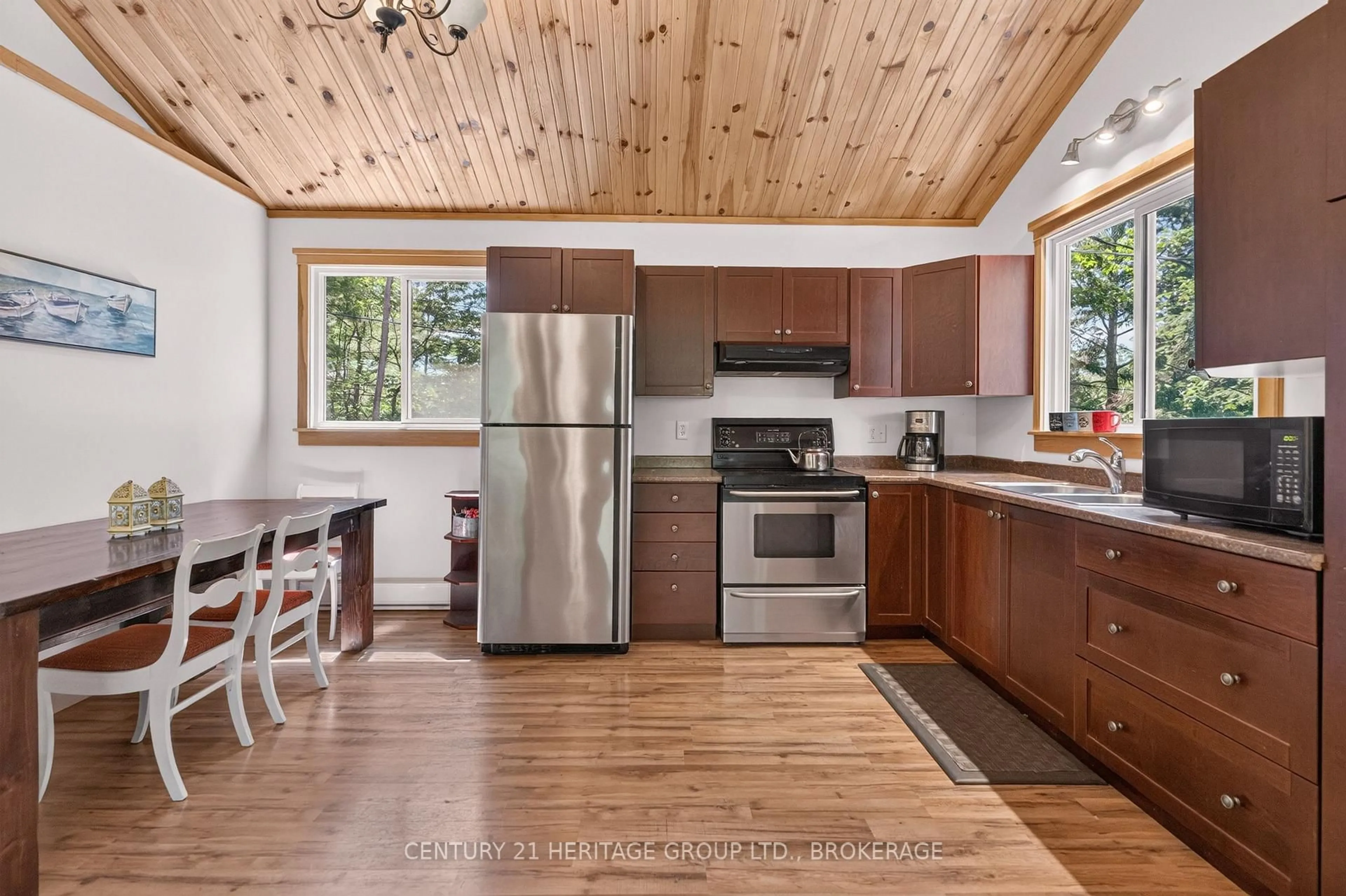 Open concept kitchen, unknown for 27 Goods Island, Tichborne Ontario K0H 2V0