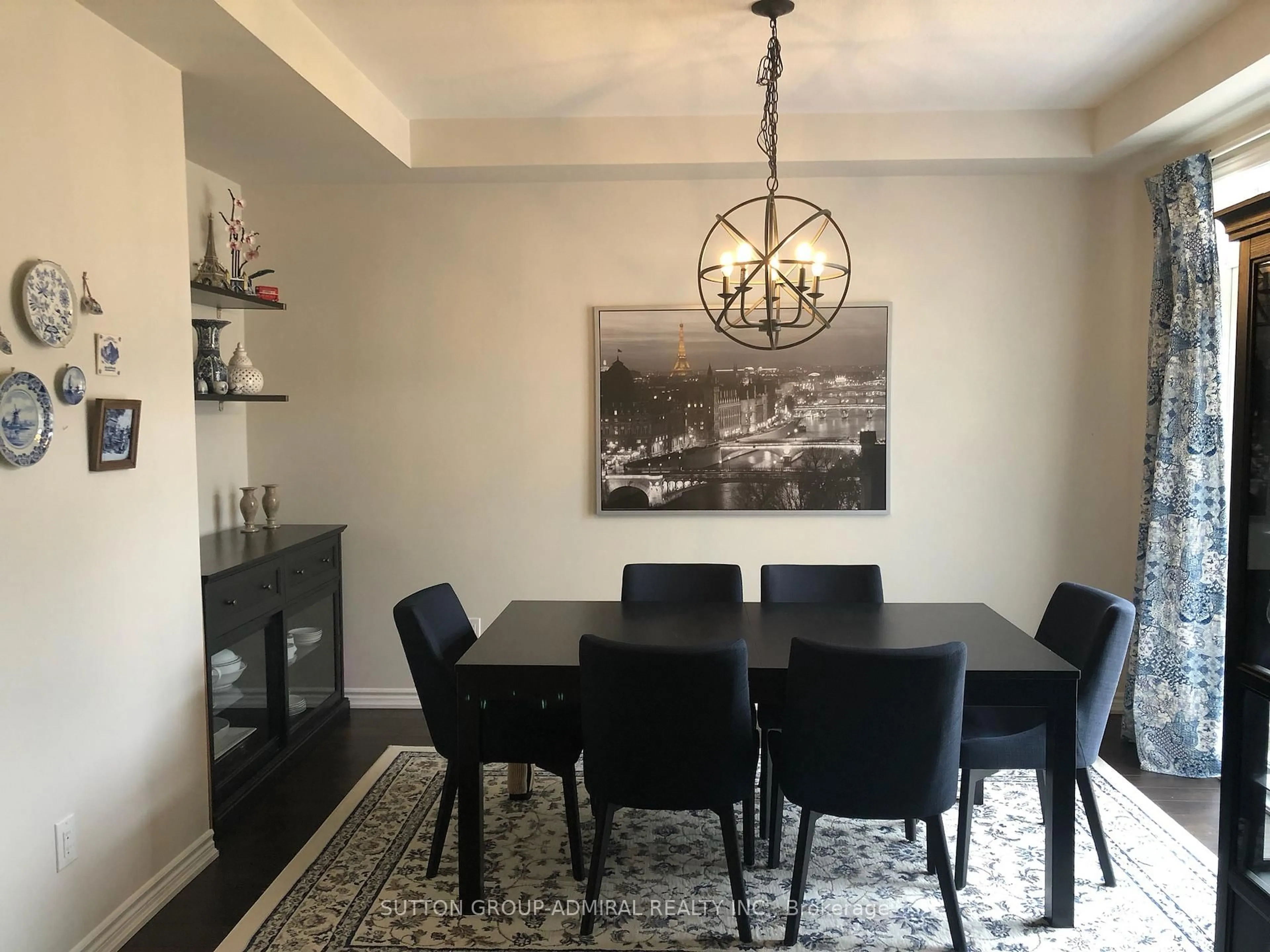 Dining room, wood/laminate floor for 706 Brittanic Rd, Ottawa Ontario K2V 0N8
