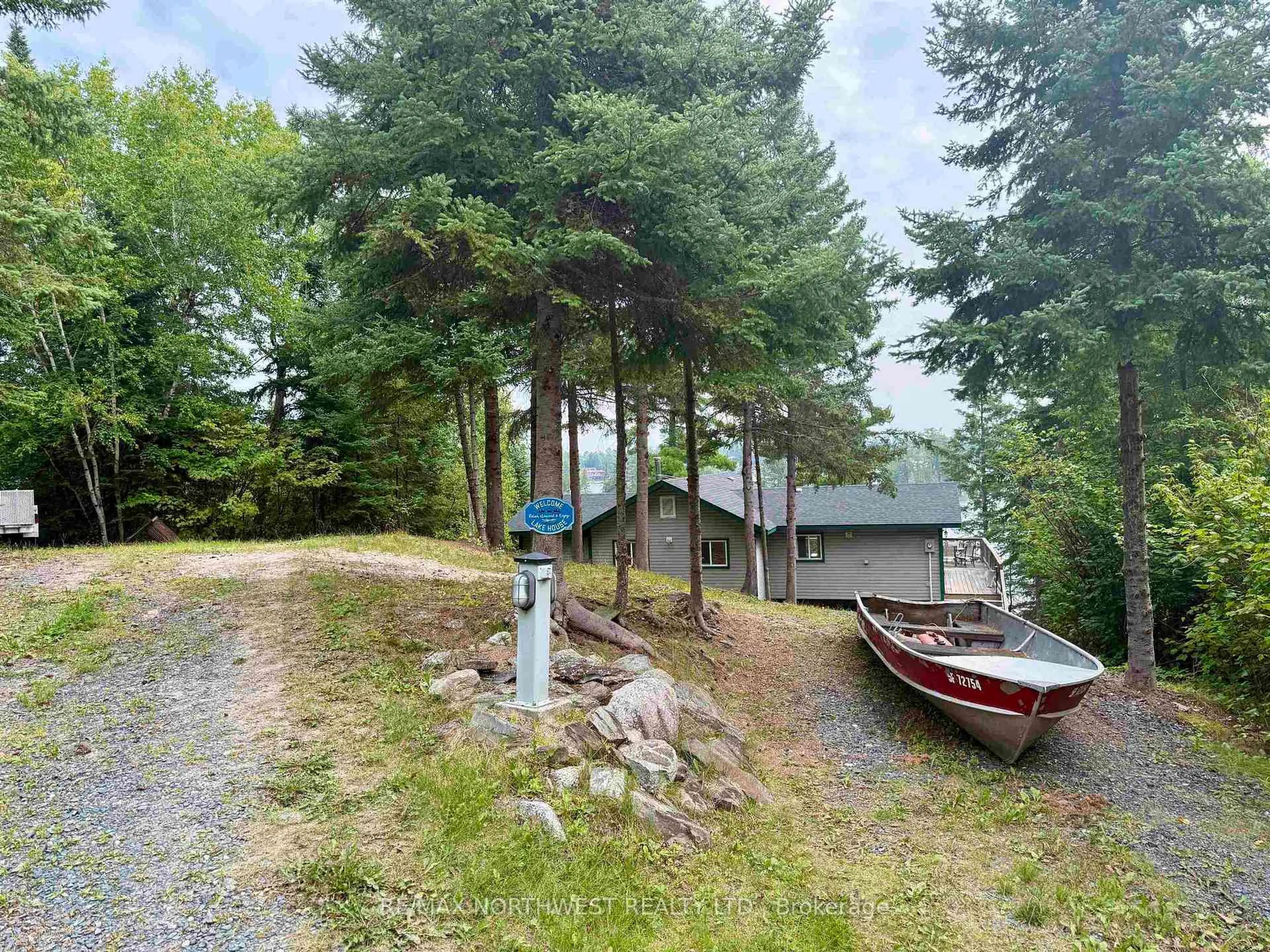 A pic from outside/outdoor area/front of a property/back of a property/a pic from drone, water/lake/river/ocean view for LOT 38 LILY PAD, Kenora Remote Area Ontario P0X 1C0