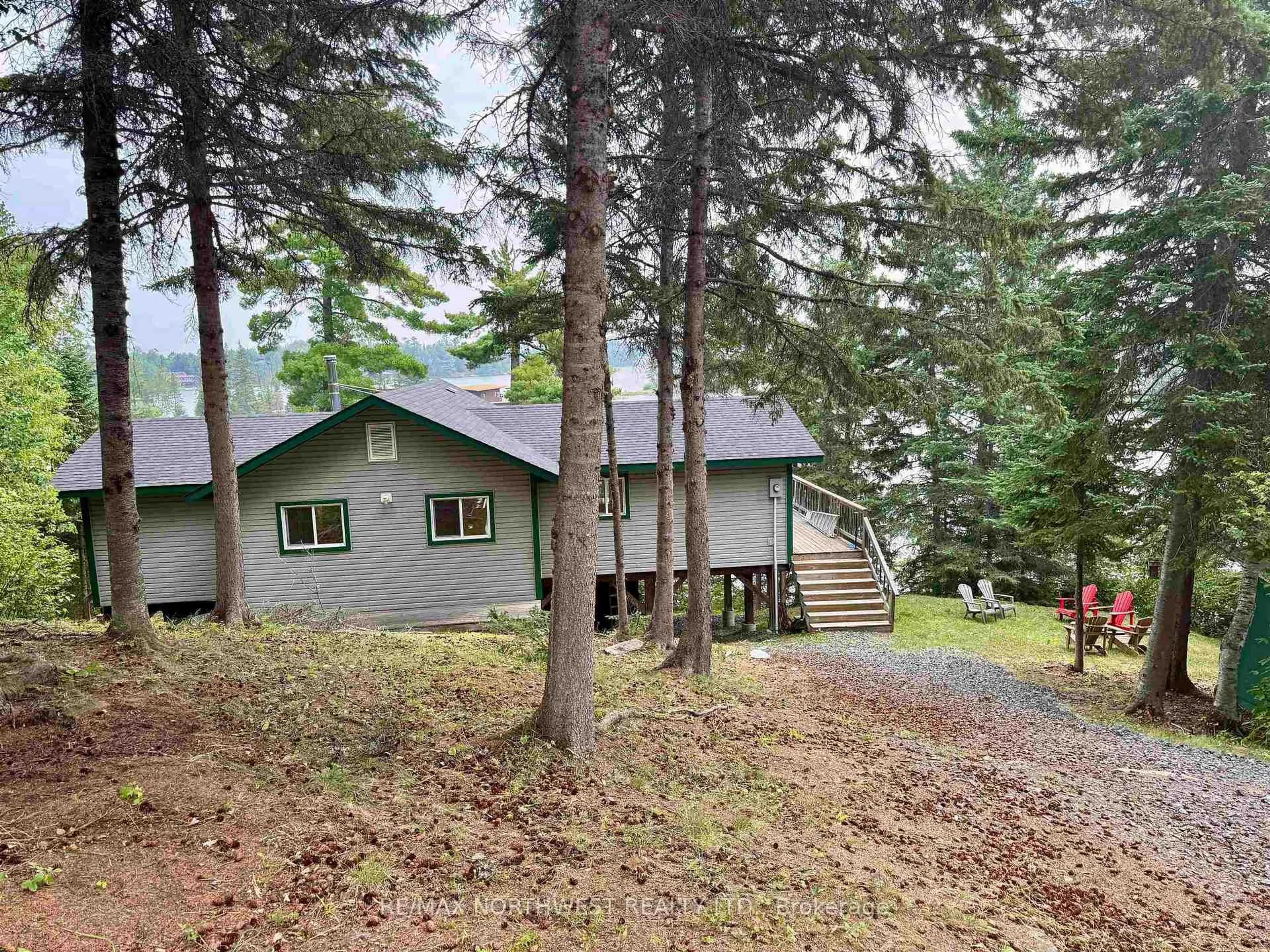 A pic from outside/outdoor area/front of a property/back of a property/a pic from drone, forest/trees view for LOT 38 LILY PAD, Kenora Remote Area Ontario P0X 1C0