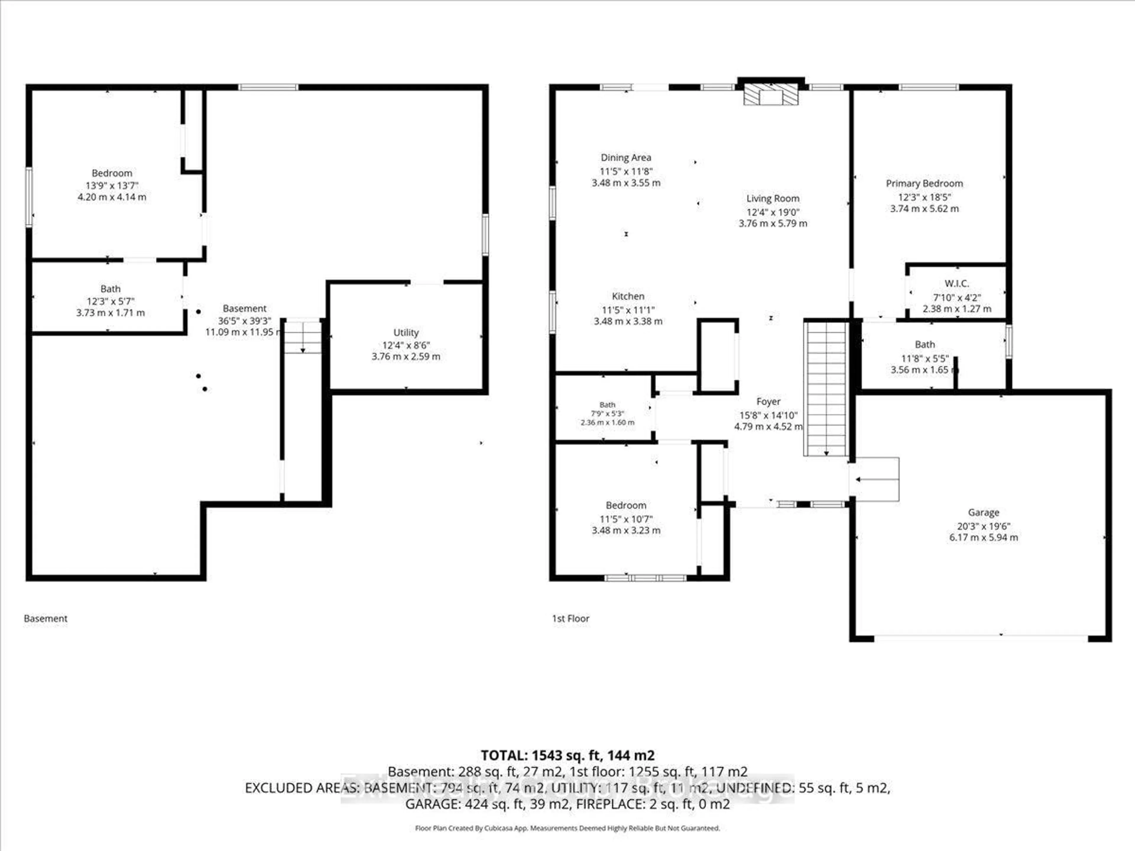 Floor plan for 267 Raglan St, Brighton Ontario K0K 1H0