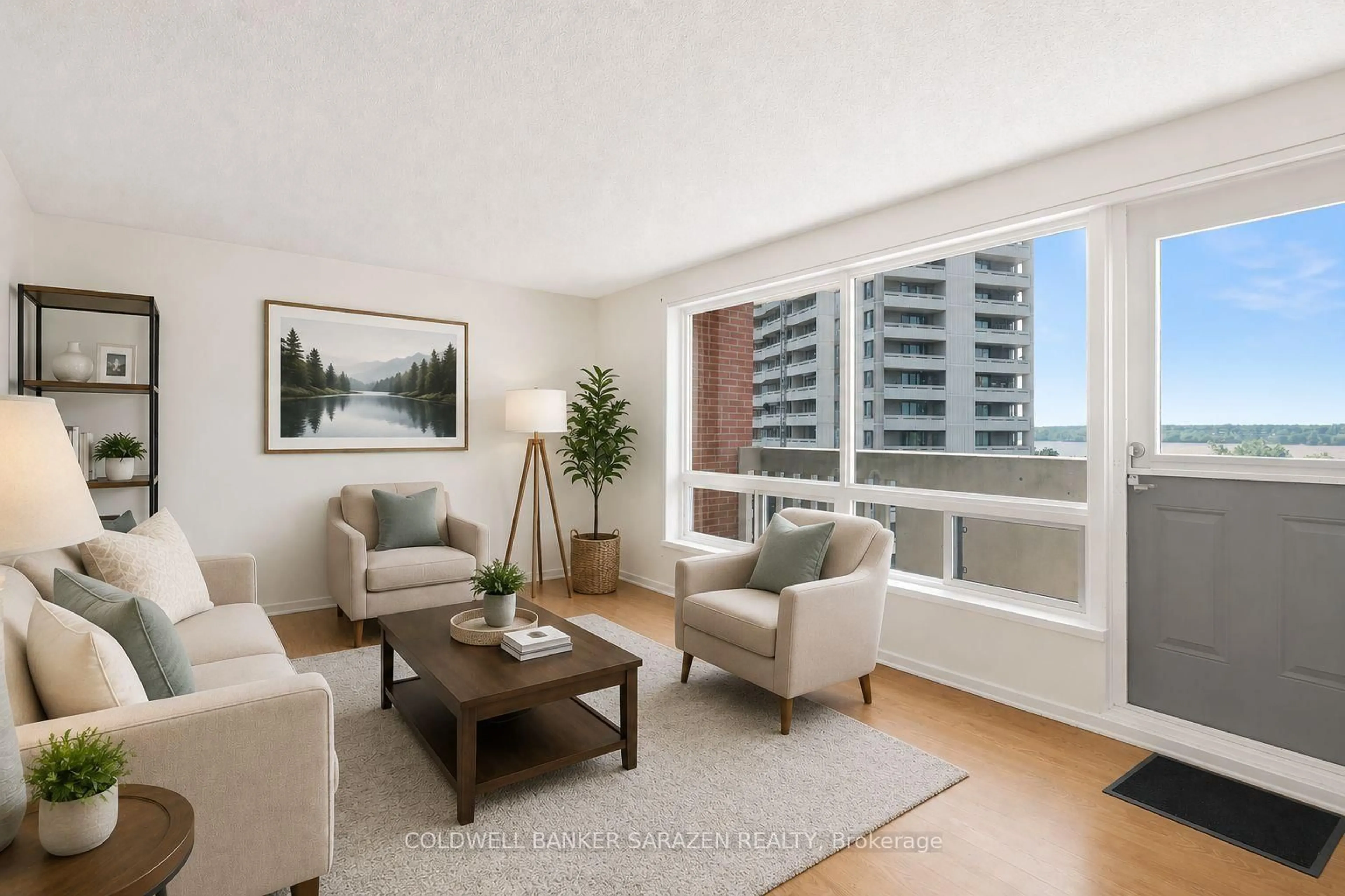 Living room with furniture, unknown for 1100 AMBLESIDE Dr #702, Ottawa Ontario K2B 8G6