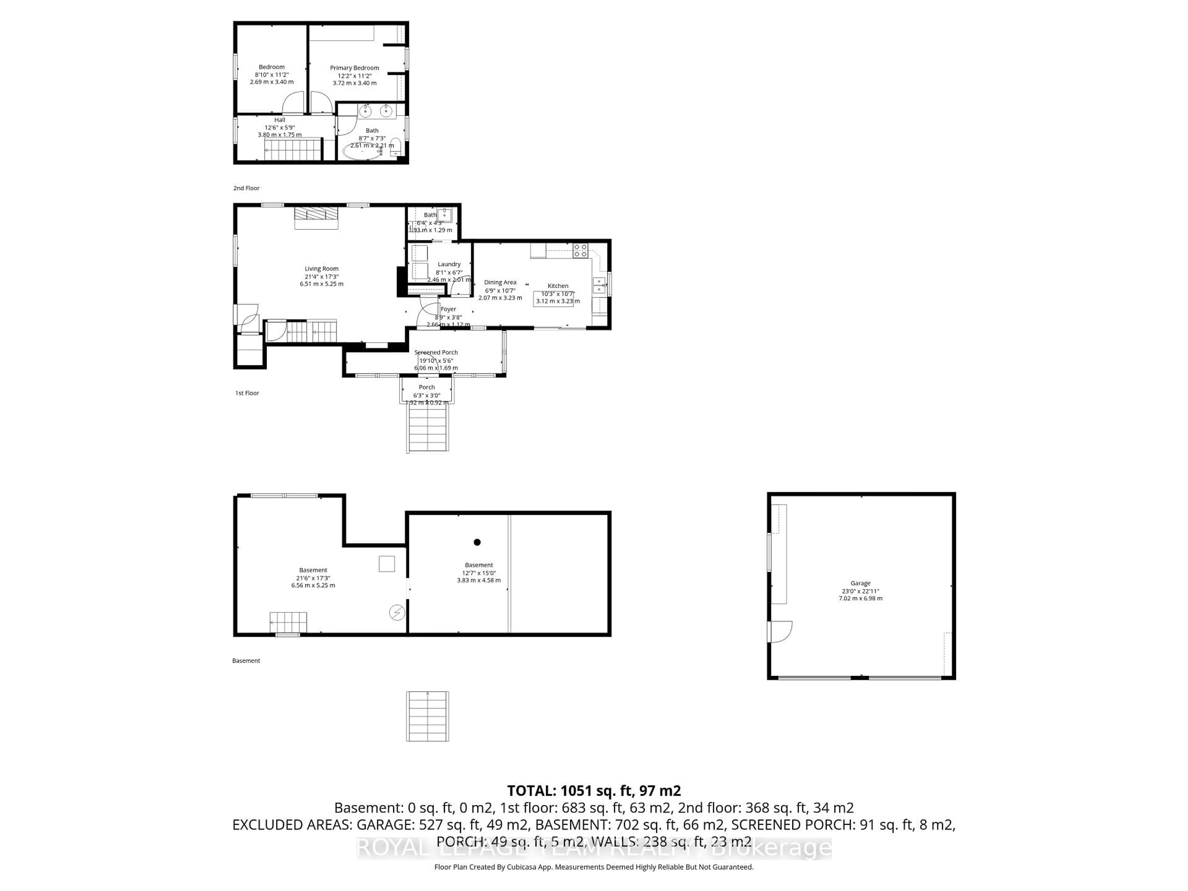 Floor plan for 238 Park Ave, Carleton Place Ontario K7C 2G6