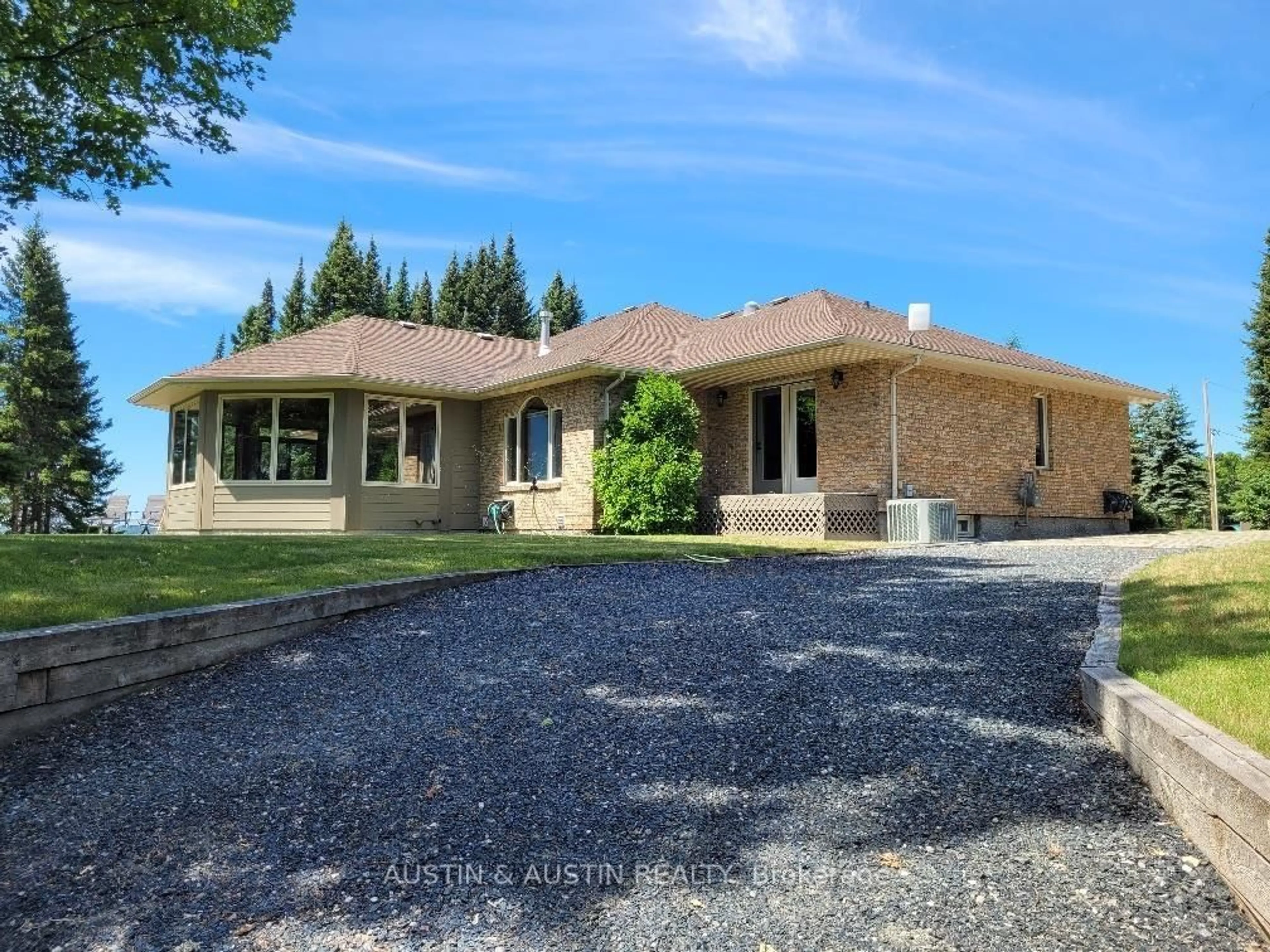 A pic from outside/outdoor area/front of a property/back of a property/a pic from drone, unknown for 134 Davis Point Rd, Dryden Ontario P8N 0A2