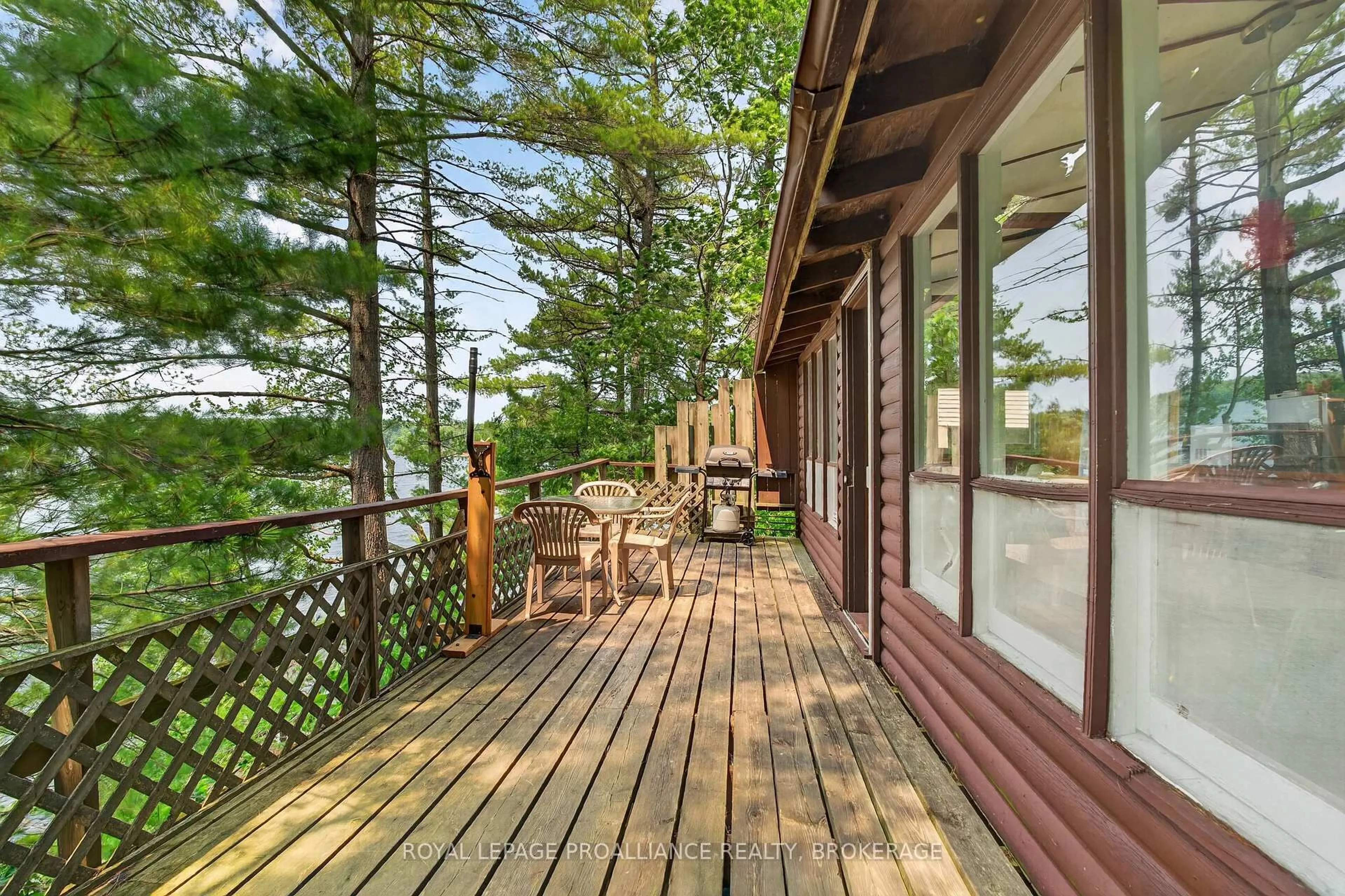 Patio, water/lake/river/ocean view for 1135 Twin Island Lane, Perth Road Ontario K0H 2L0