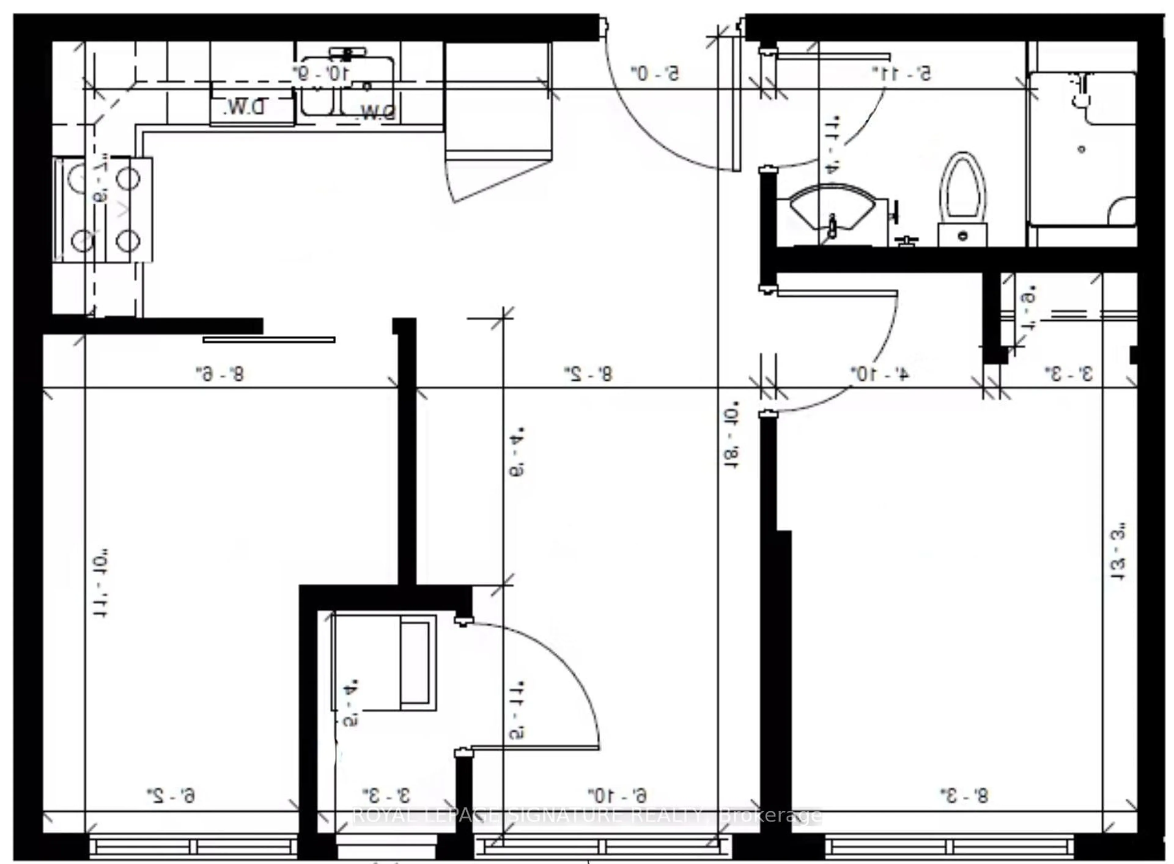 Floor plan for 258A Sunview St #125, Waterloo Ontario N2L 0H6
