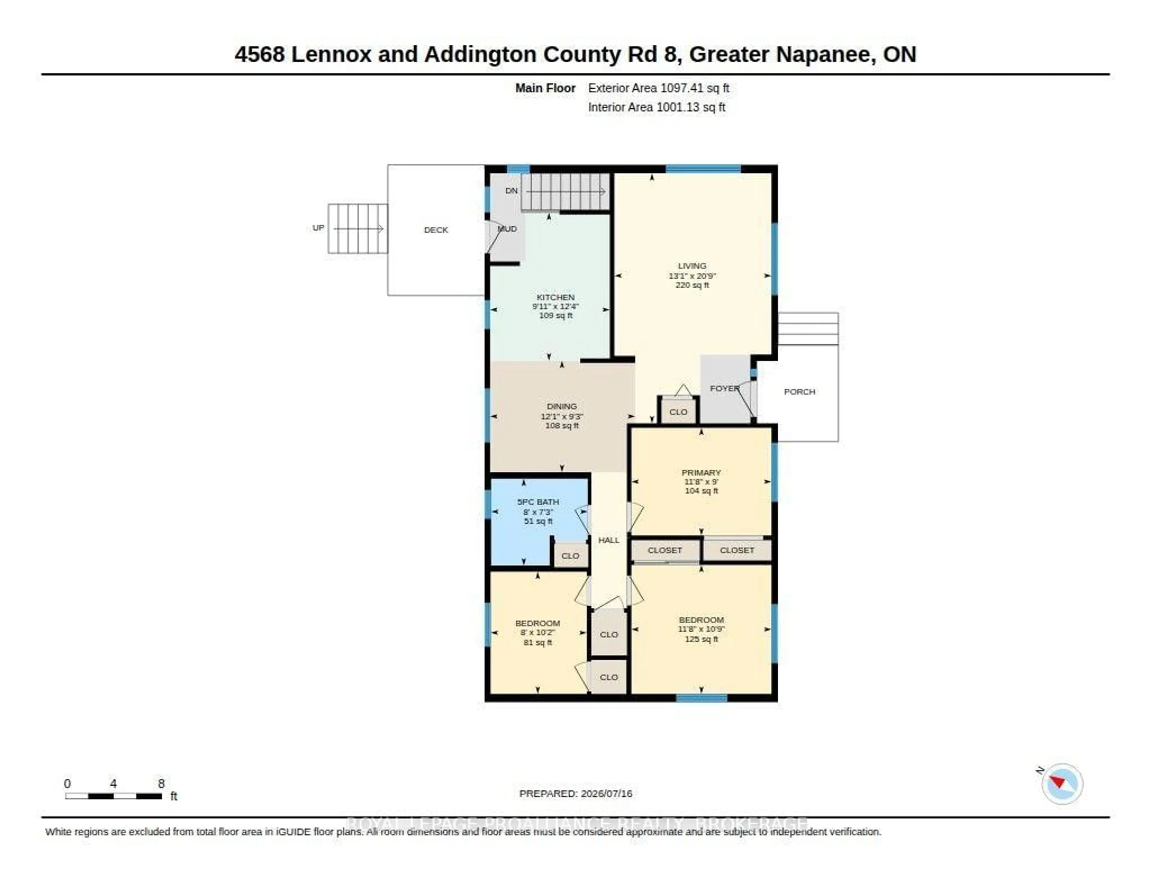 Floor plan for 4568 County Road 8, Napanee Ontario K7R 3K7