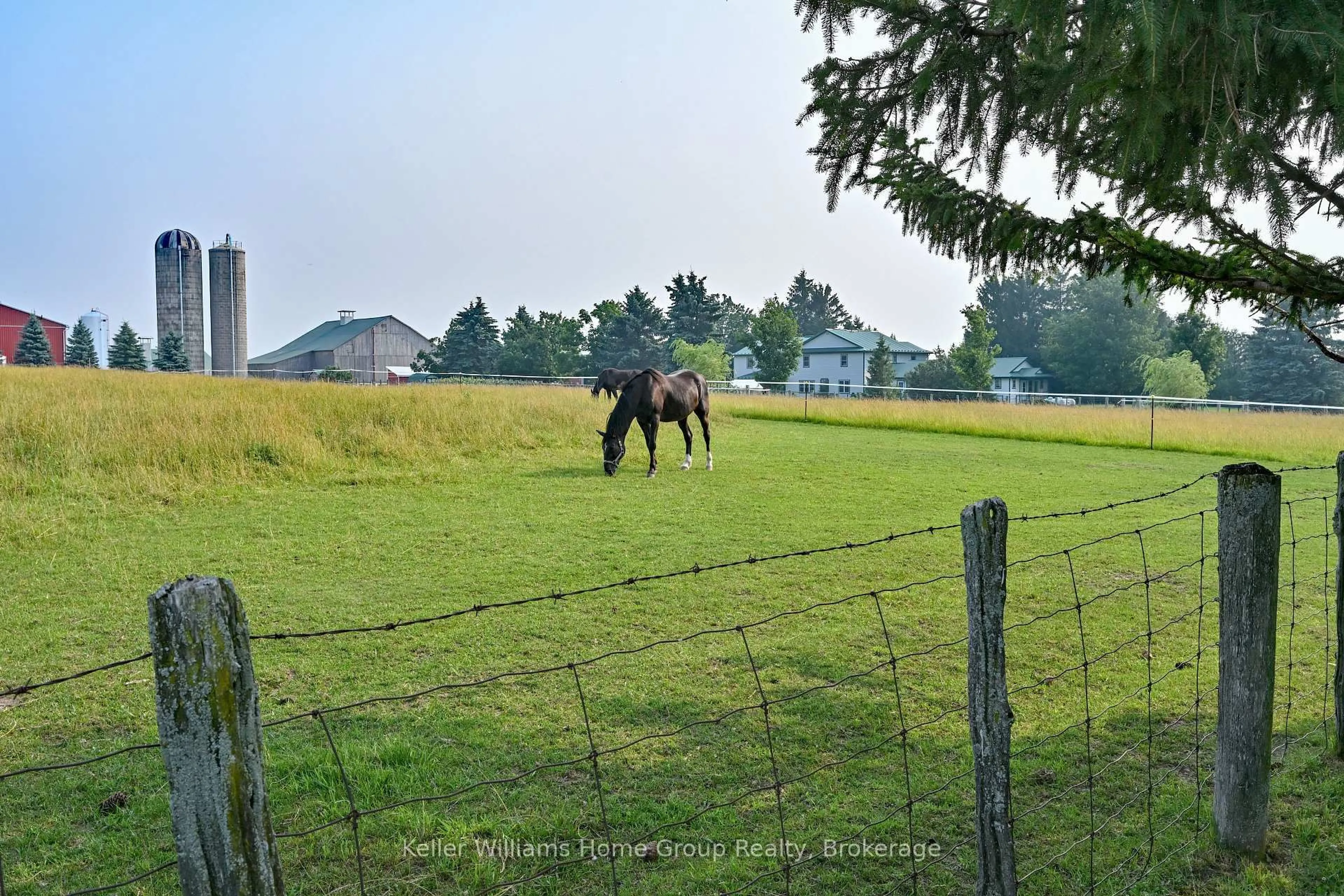 A pic from outside/outdoor area/front of a property/back of a property/a pic from drone, mountain view for 269514 Grey Road 9, Grey Highlands Ontario N0C 1A0