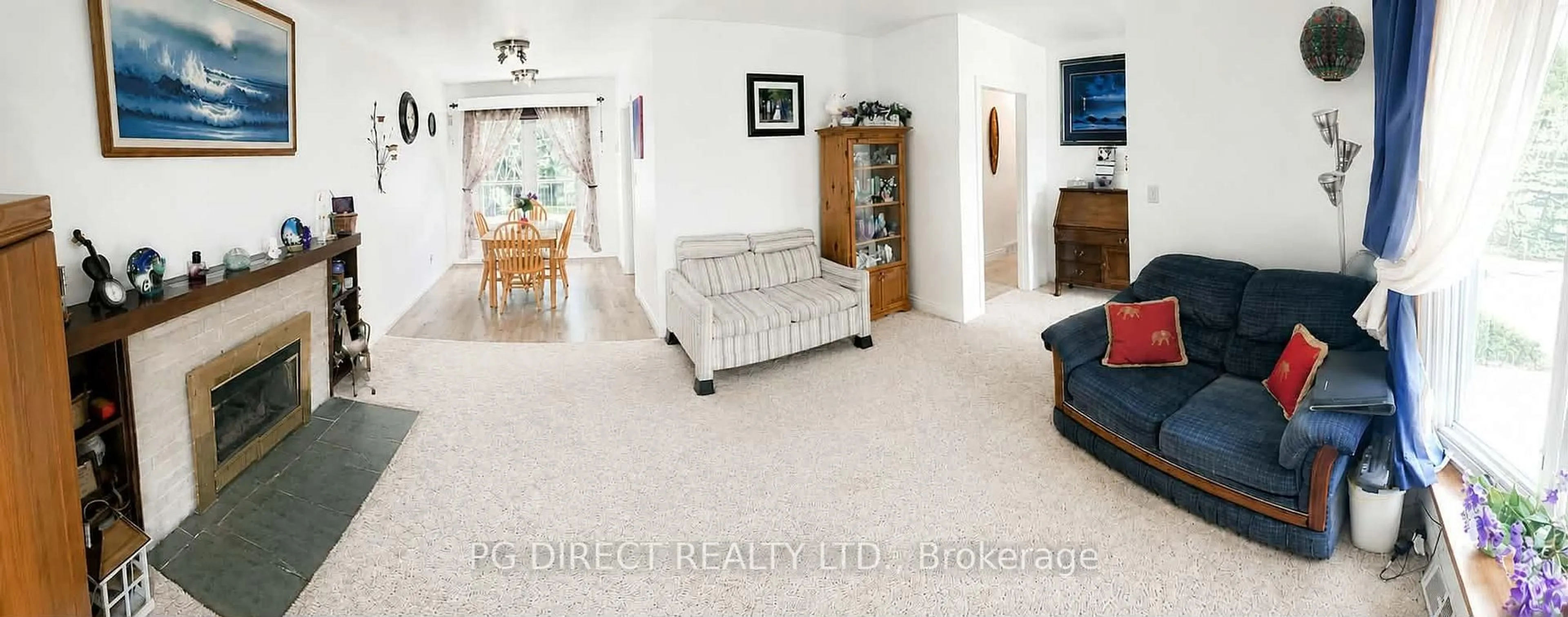 Living room with furniture, ceramic/tile floor for 41 First Ave, Quinte West Ontario K8V 4C2