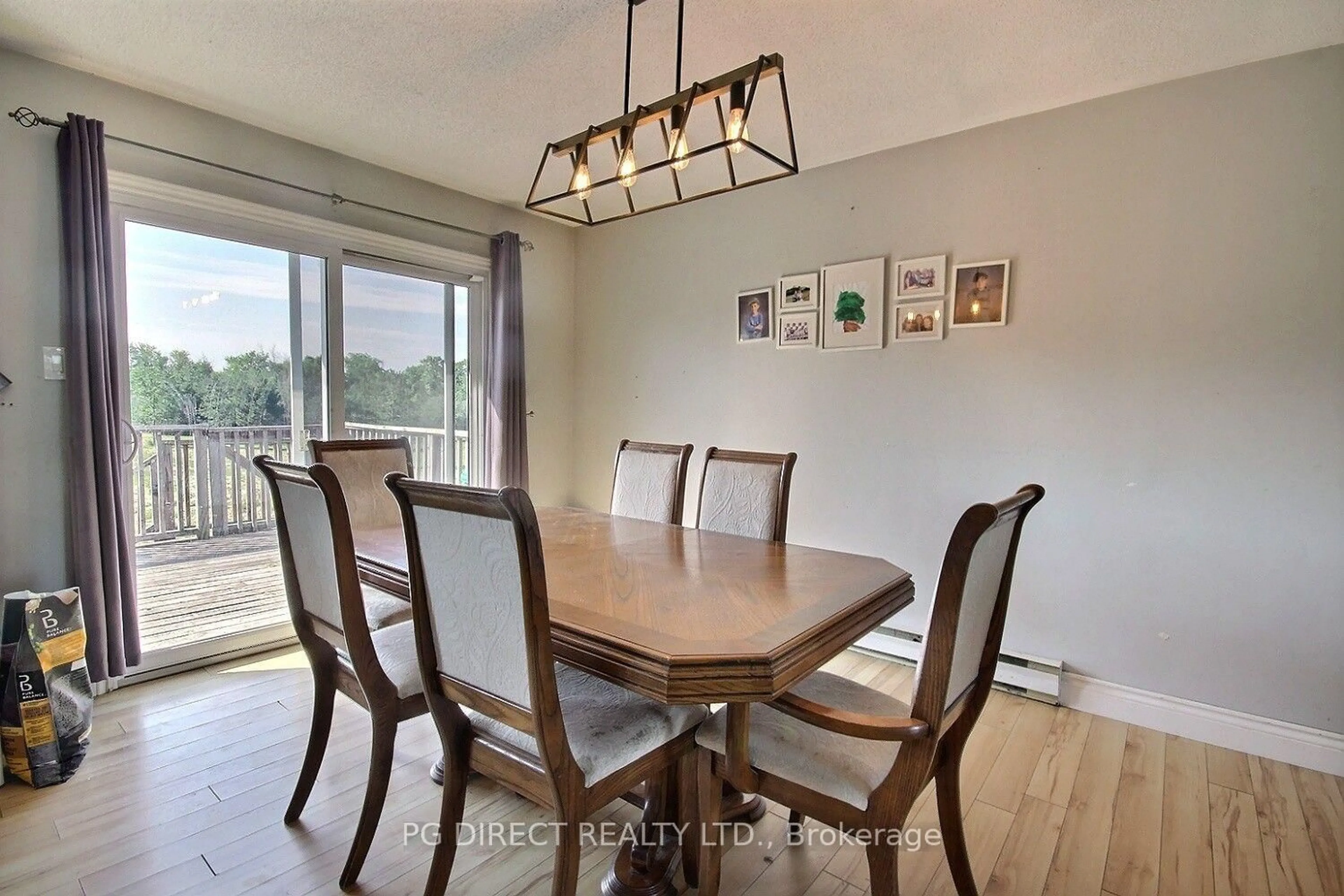 Dining room, wood/laminate floor for 1065 County Rd 19, Prince Edward County Ontario K0K 1T0