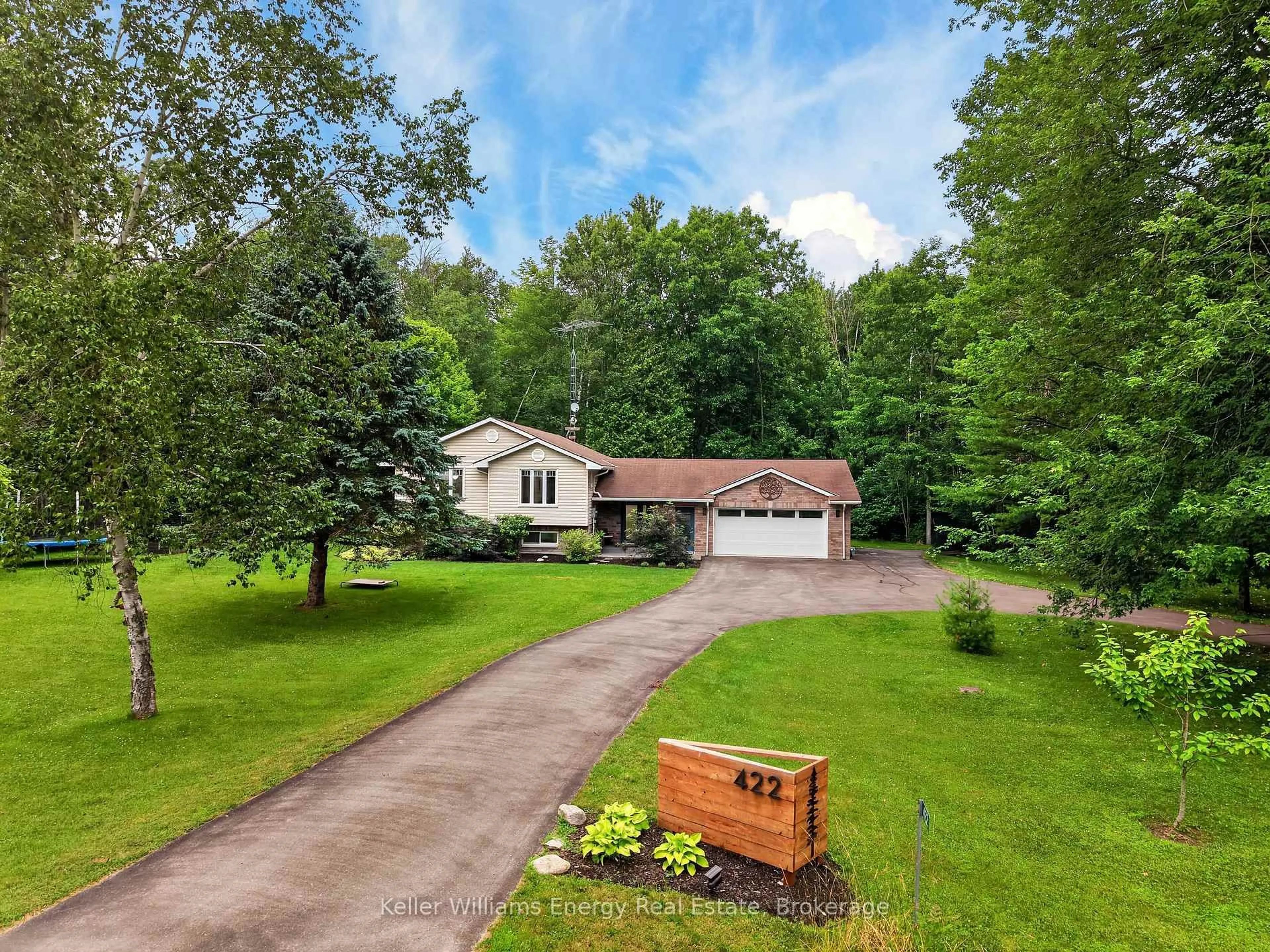 A pic from outside/outdoor area/front of a property/back of a property/a pic from drone, unknown for 422 Gardenville Rd, Prince Edward County Ontario K0K 1L0