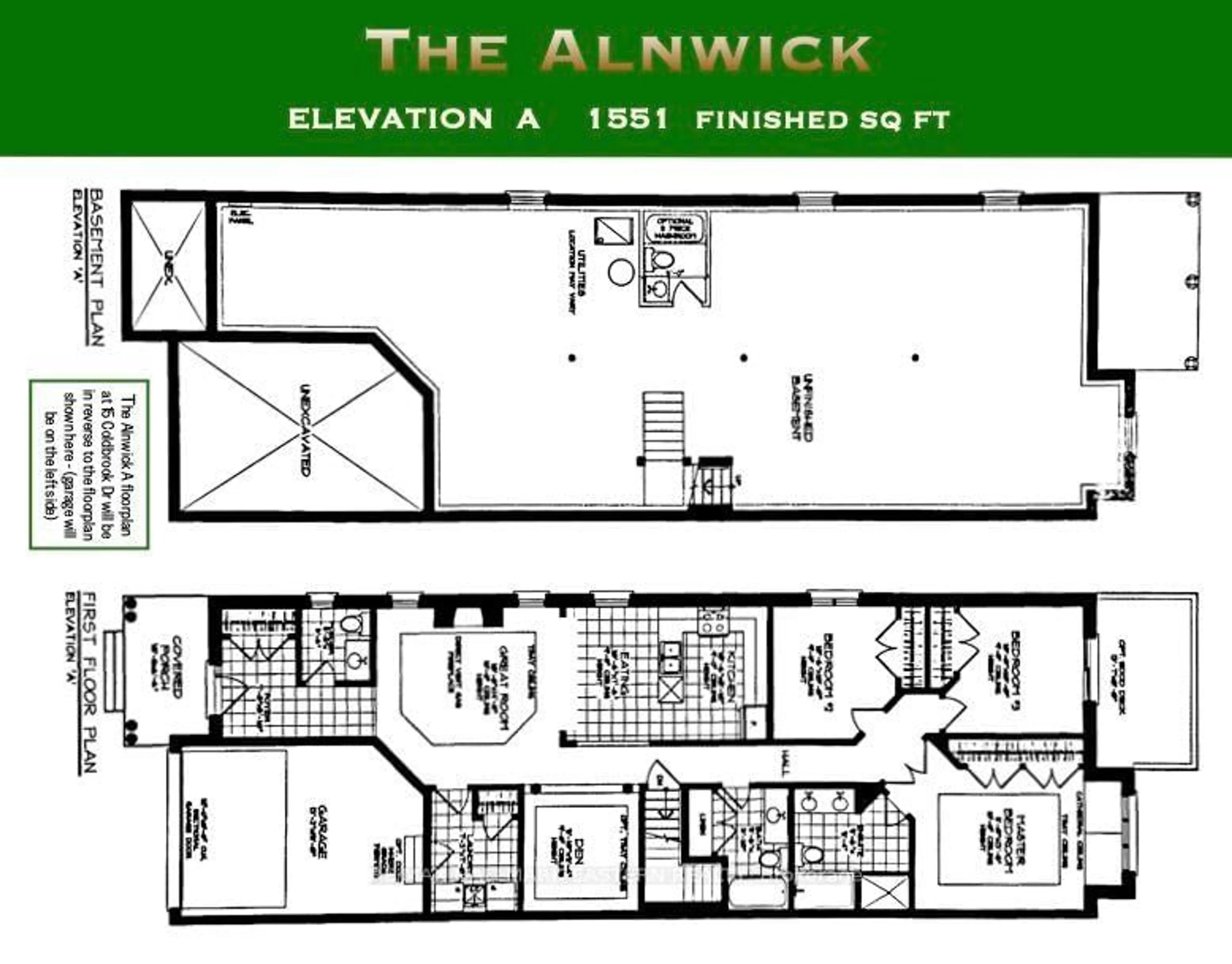 Floor plan for 15 Coldbrook Dr, Cavan Monaghan Ontario L0A 1G0