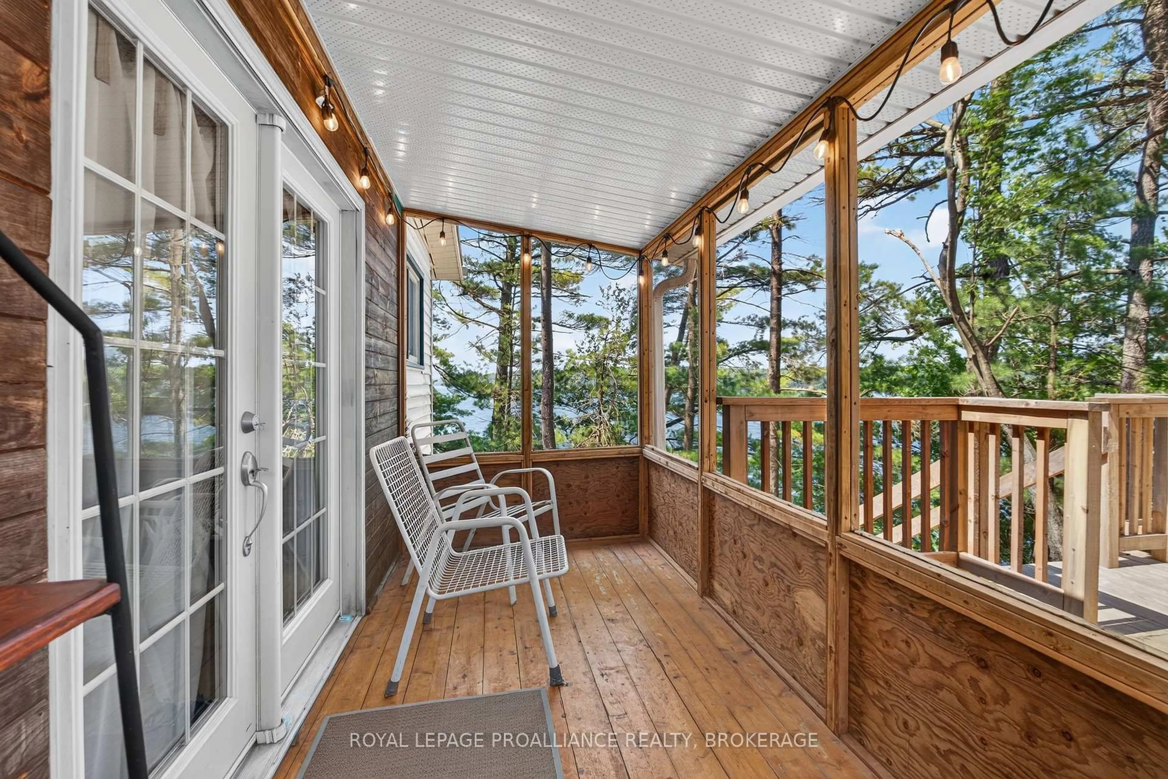 Patio, water/lake/river/ocean view for 1149 Twin Island Lane, Perth Road Ontario K0H 2L0