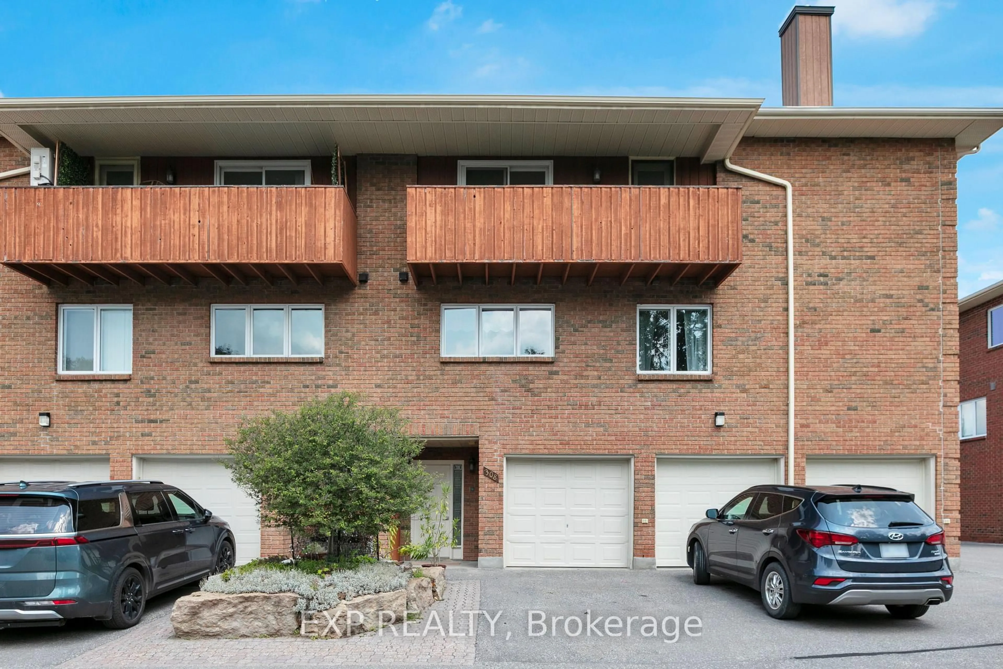 Home with brick exterior material, street for 308 Stratas Crt #24, Kanata Ontario K2L 3K6