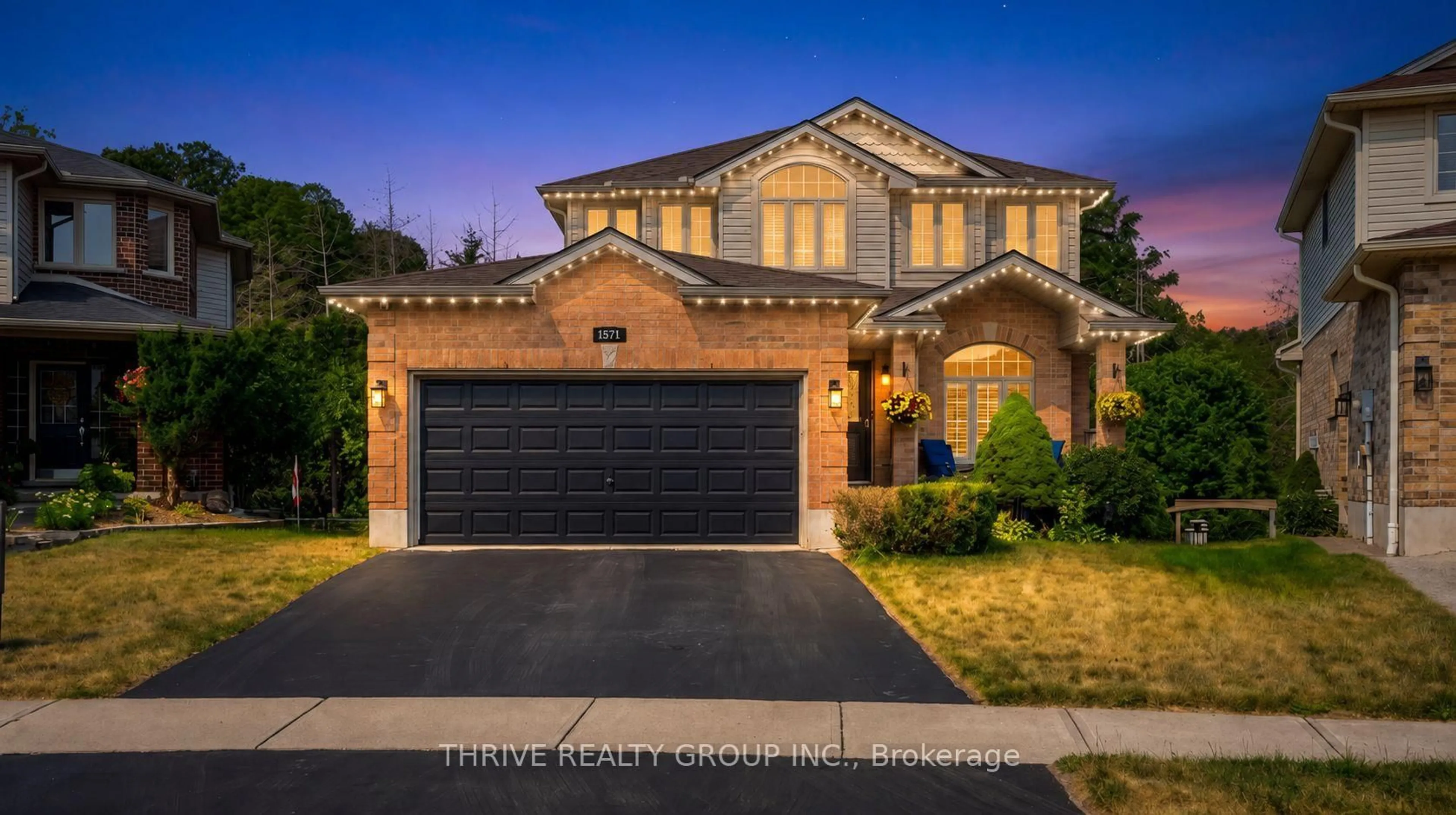 Home with brick exterior material, street for 1571 Blackmaple Cres, London East Ontario N5Y 6L7