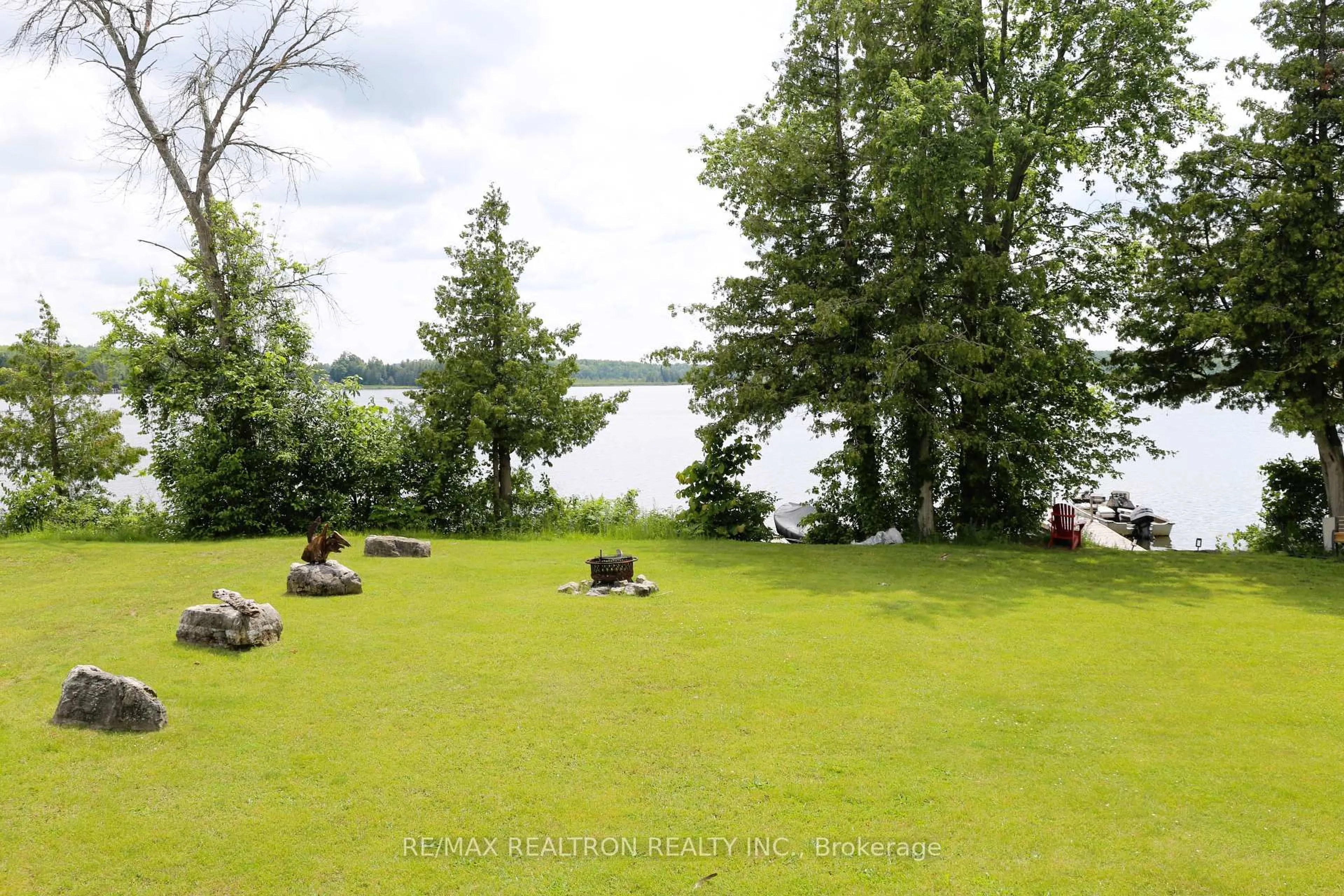 Patio, water/lake/river/ocean view for 171 Woodland Estate Rd #17 Lakeview Dr, Trent Hills Ontario K0L 1L0