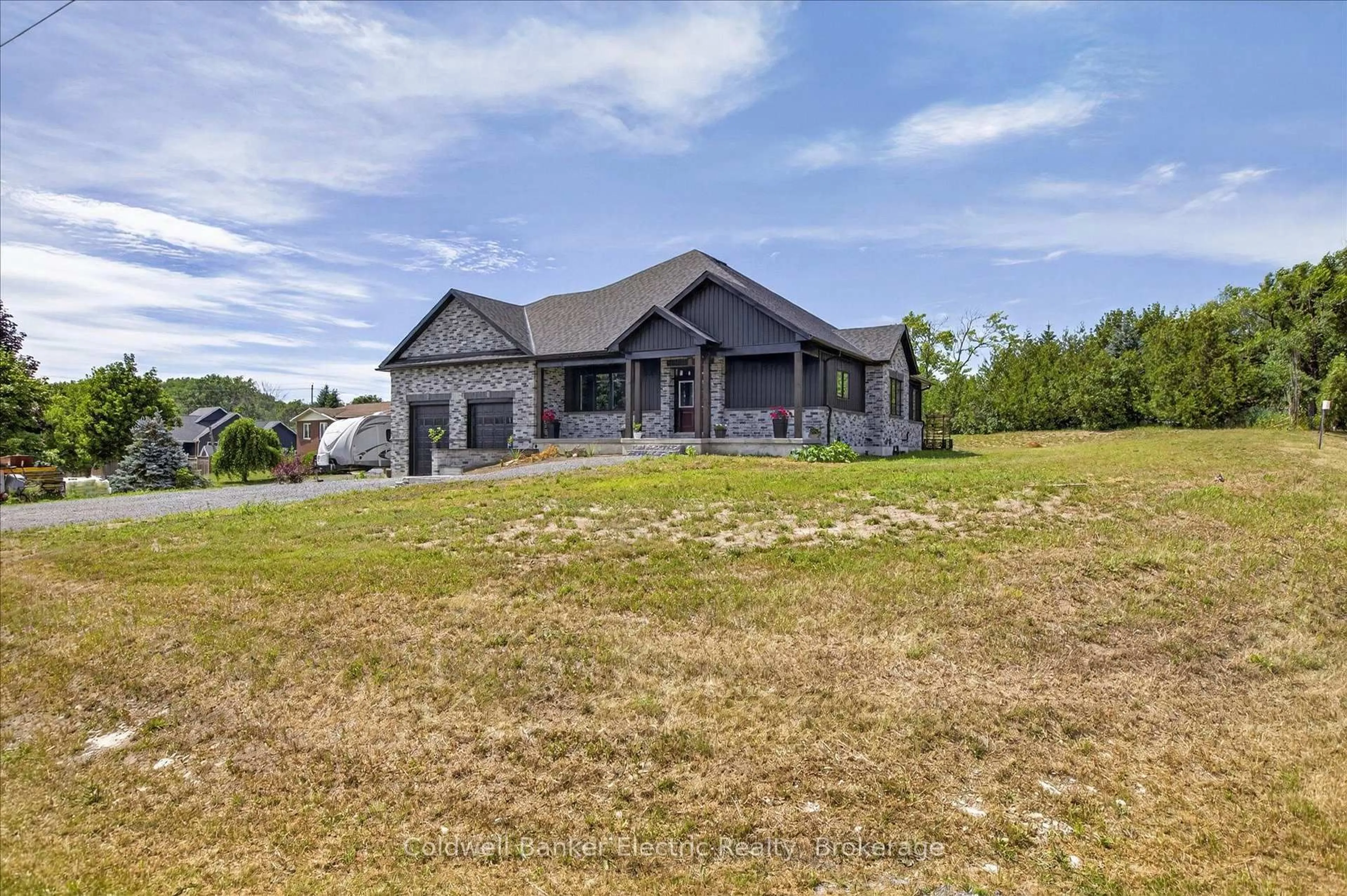 A pic from outside/outdoor area/front of a property/back of a property/a pic from drone, unknown for 1134 River Rd, Asphodel-Norwood Ontario K0L 1Y0