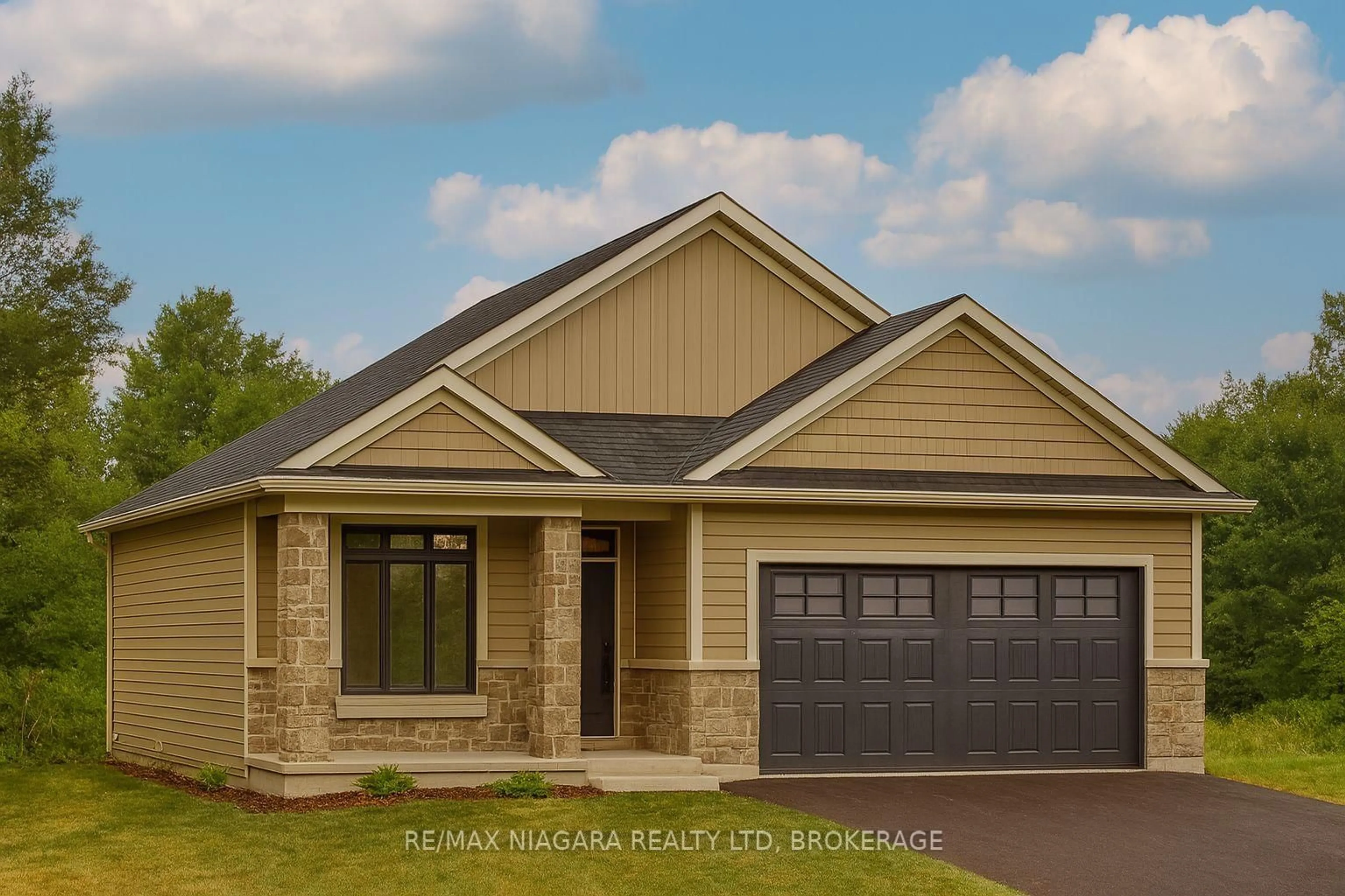 Home with brick exterior material, street for 452.5 FERNDALE Ave, Fort Erie Ontario L2A 5C4