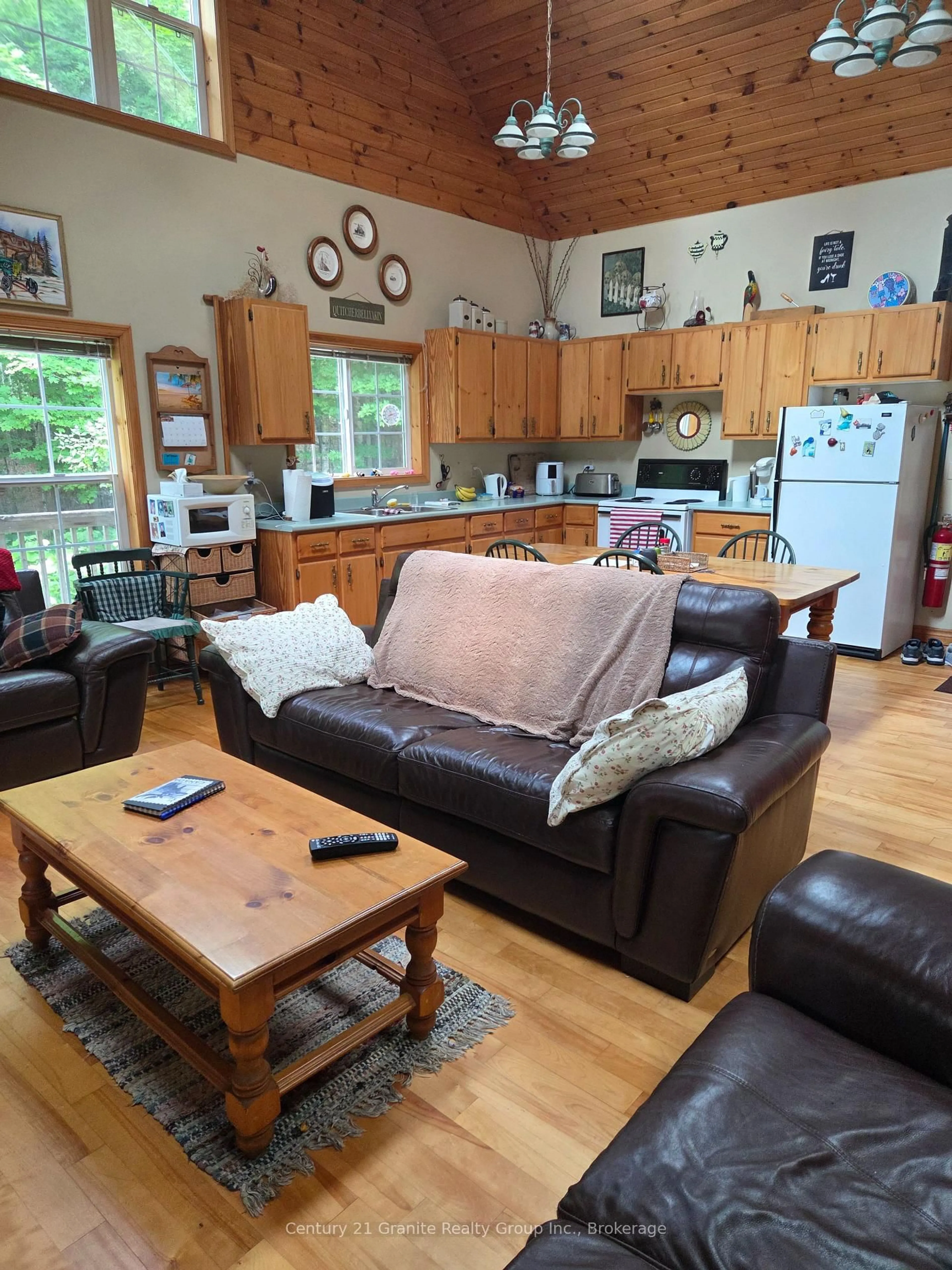 Living room with furniture, unknown for 1562 Tusk Tr, Dysart et al Ontario K0L 1X0