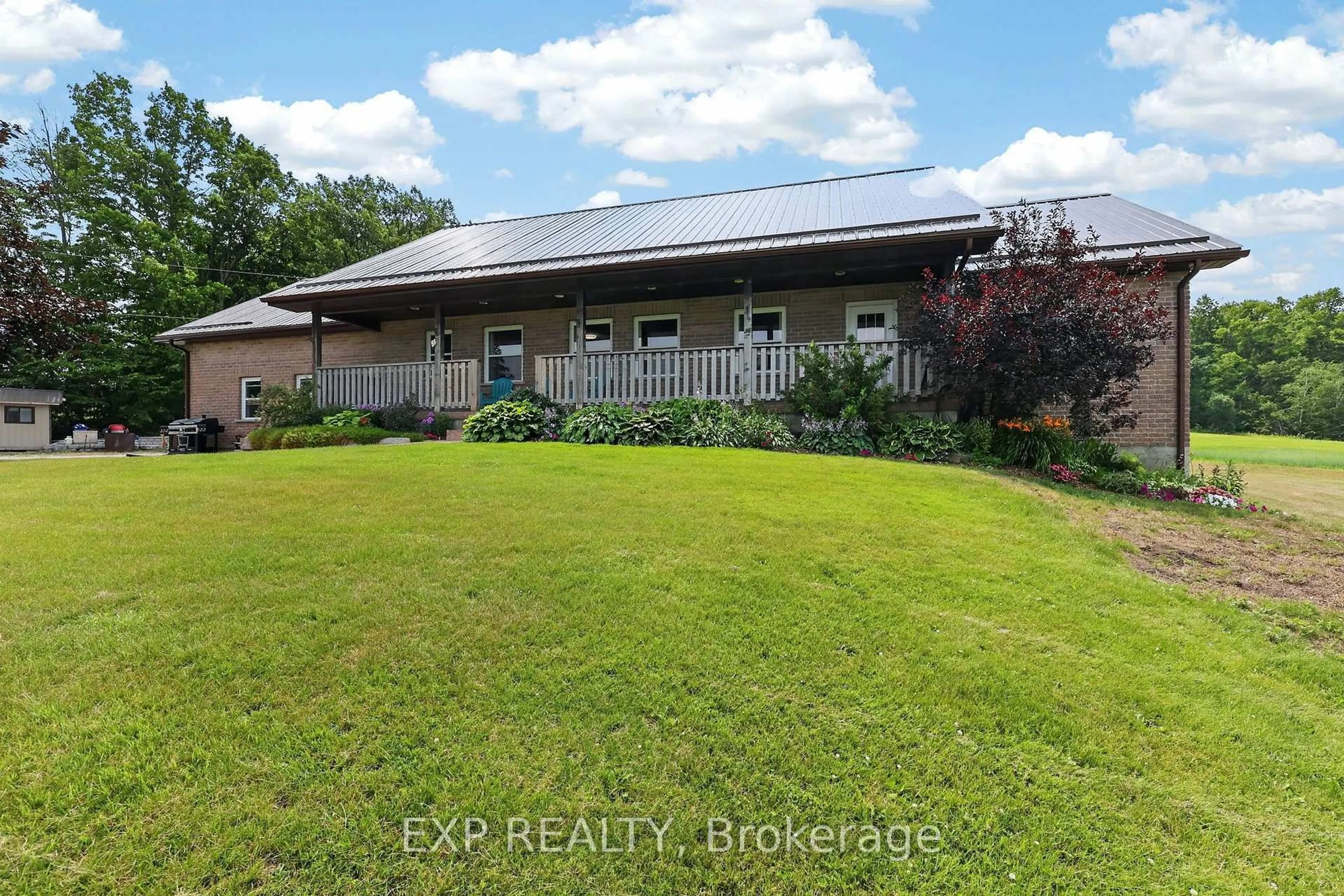 A pic from outside/outdoor area/front of a property/back of a property/a pic from drone, building for 2415 County 46 Rd, Kawartha Lakes Ontario K0M 2T0
