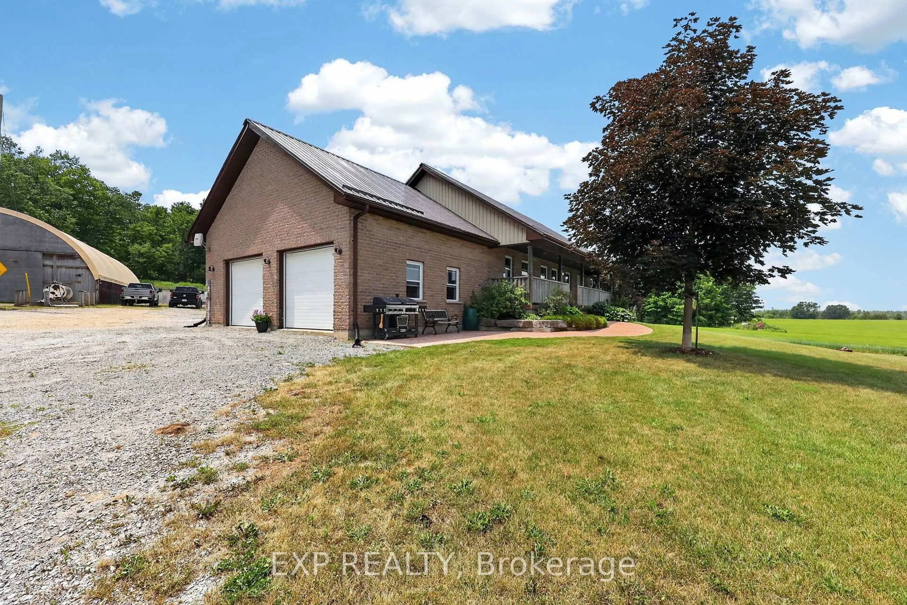 A pic from outside/outdoor area/front of a property/back of a property/a pic from drone, unknown for 2415 County 46 Rd, Kawartha Lakes Ontario K0M 2T0
